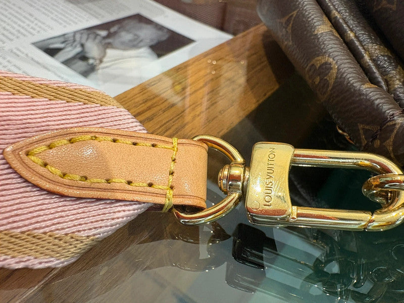 MULTIPOCHETTE LV tracolla rosa