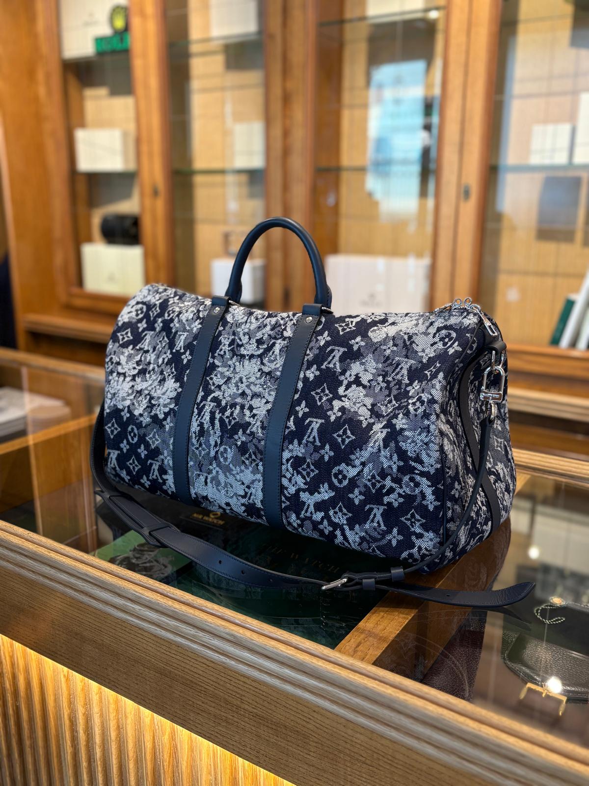 LOUIS VUITTON LIMITED EDITION BLEU TAPESTRY