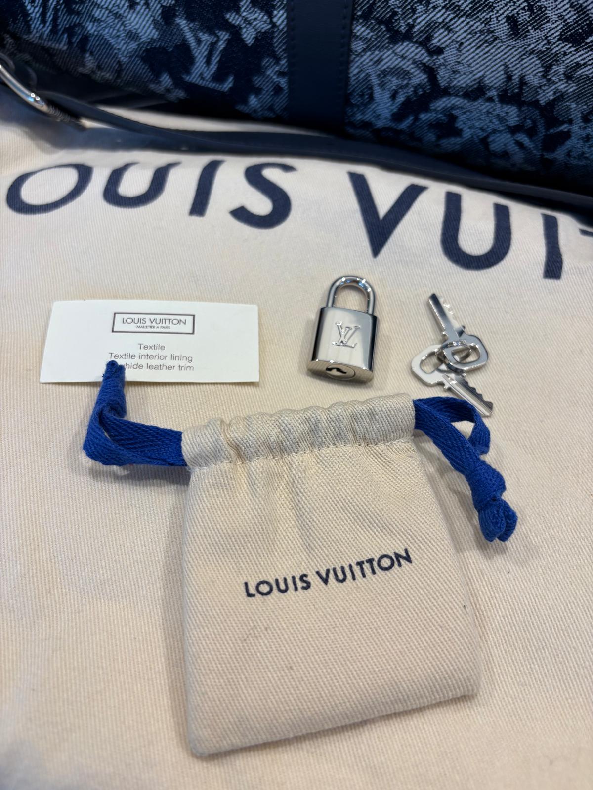 LOUIS VUITTON LIMITED EDITION BLEU TAPESTRY