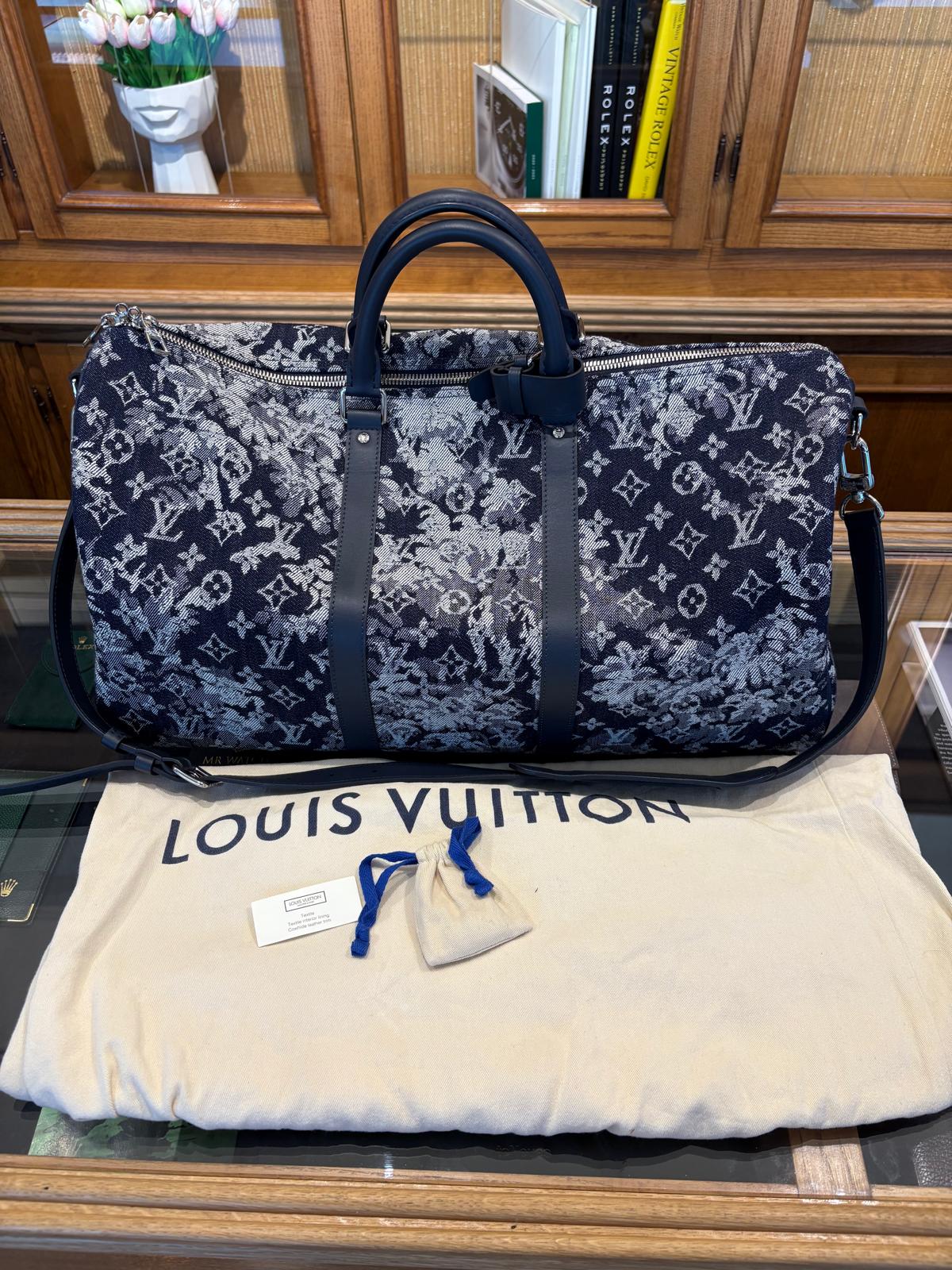 LOUIS VUITTON LIMITED EDITION BLEU TAPESTRY