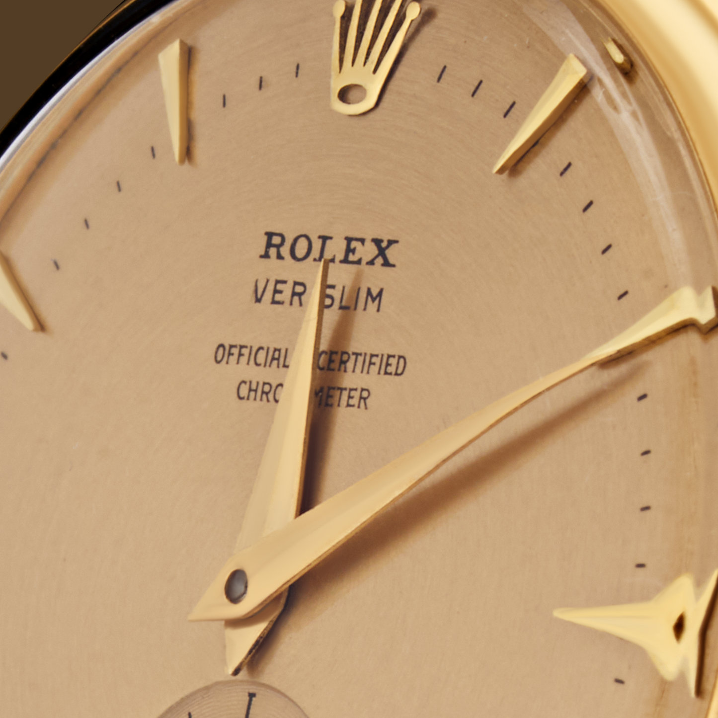 ROLEX ORO Q BEIGE
