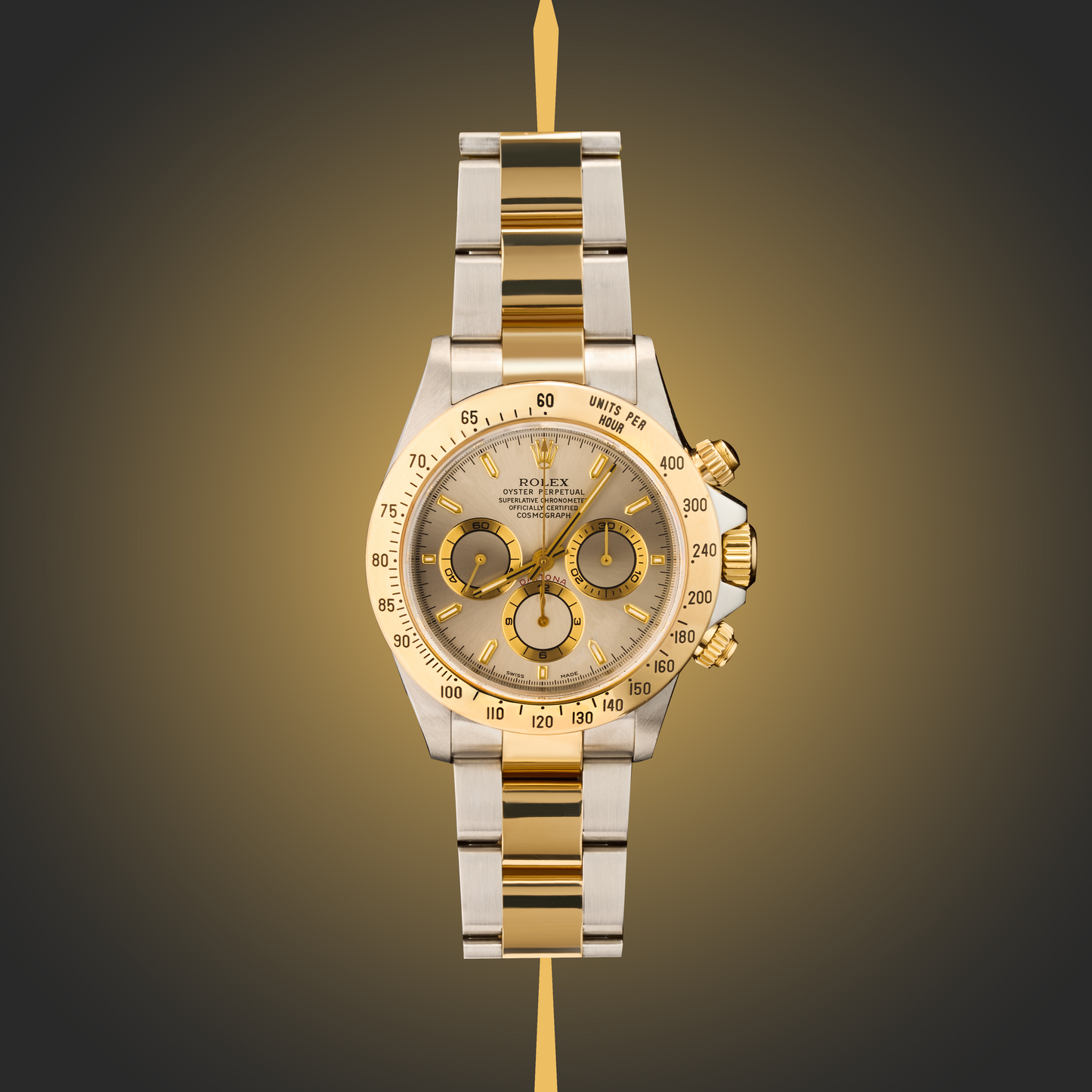 ROLEX DAYTONA ARGENTO ORO