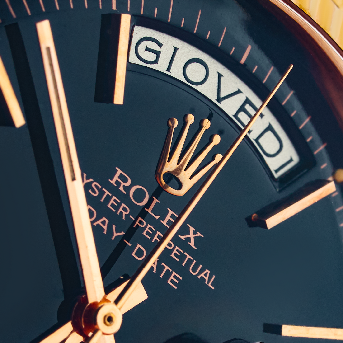 ROLEX ORO ROSA Q NERO