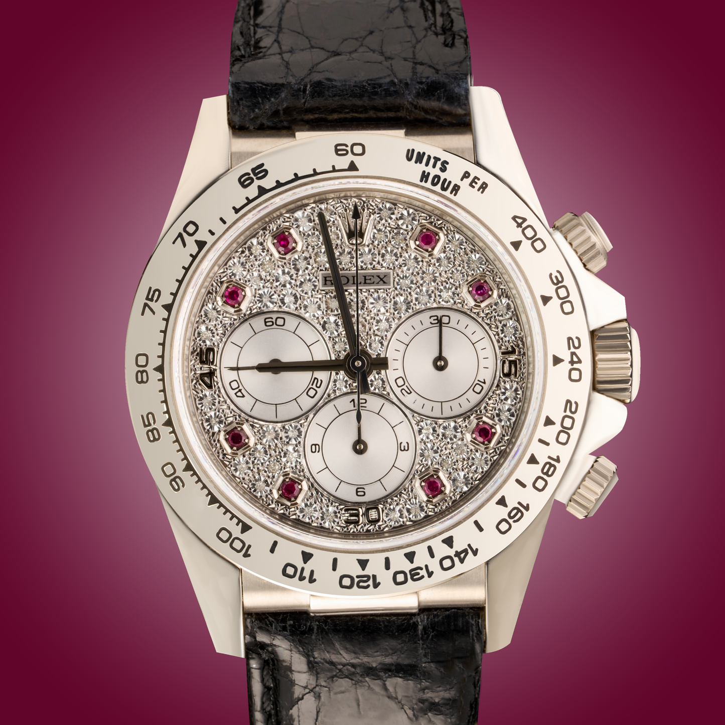 ROLEX CI PELLE Q DIAMANTI ROSA