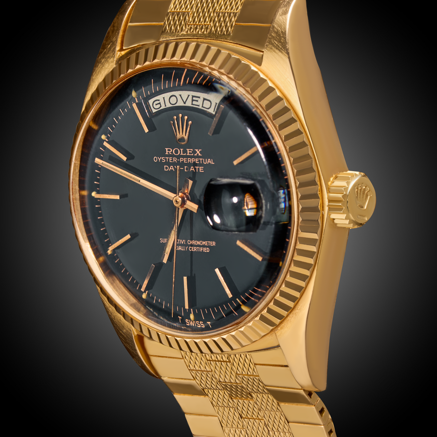 ROLEX ORO ROSA Q NERO