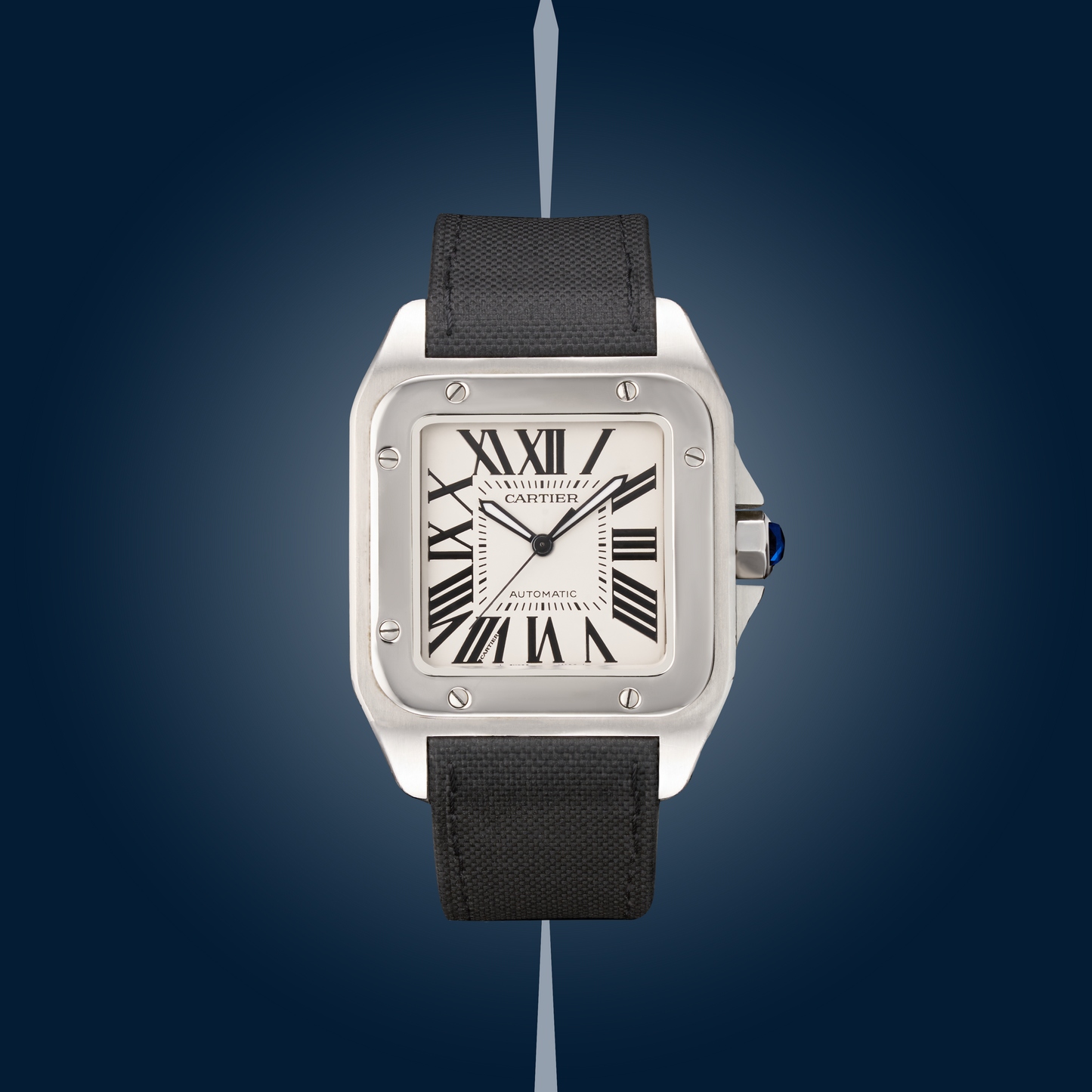 CARTIER ACCIAIO NERO