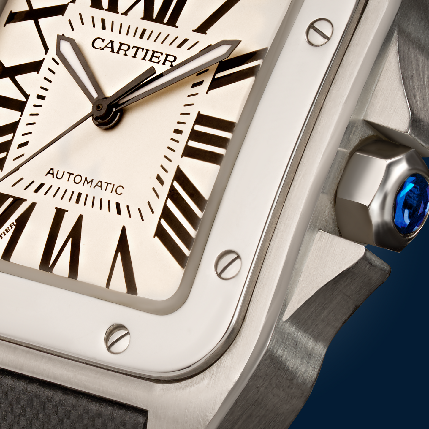 CARTIER ACCIAIO NERO
