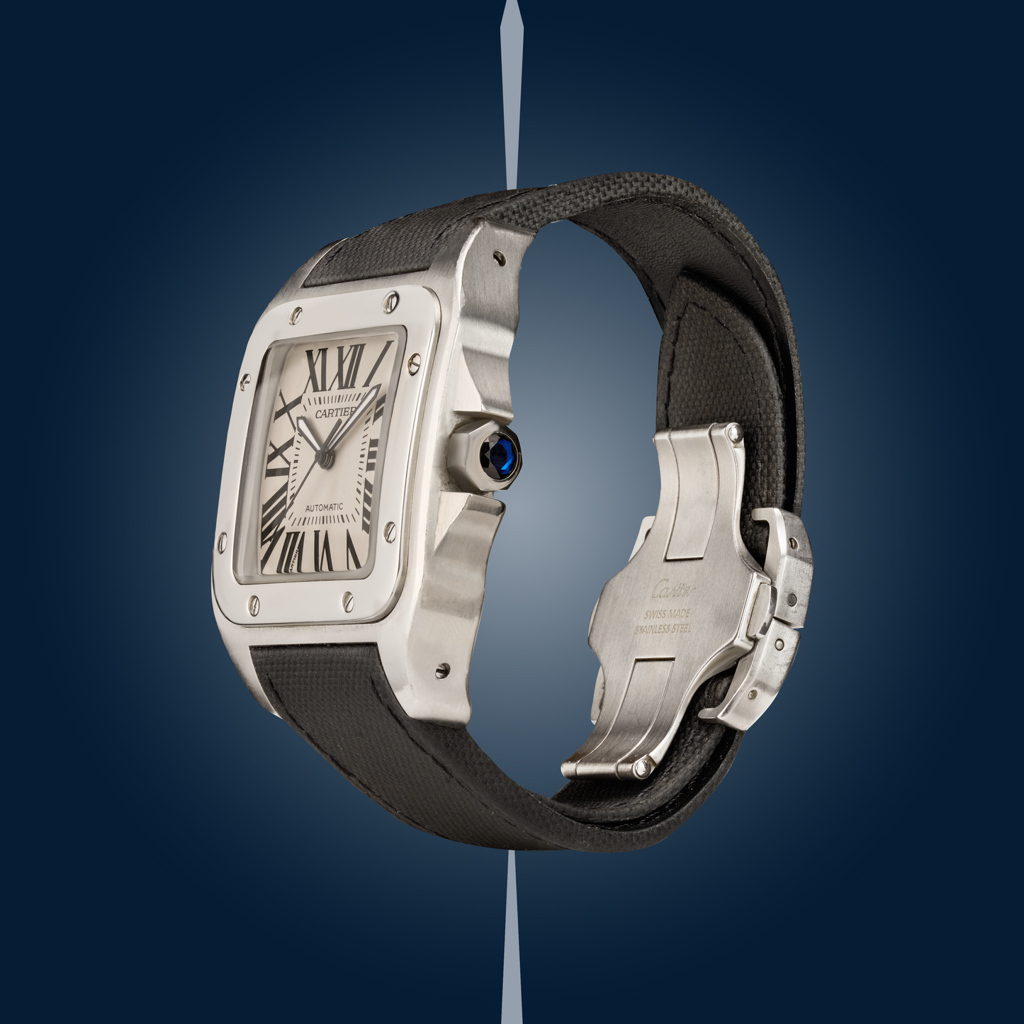 CARTIER ACCIAIO NERO