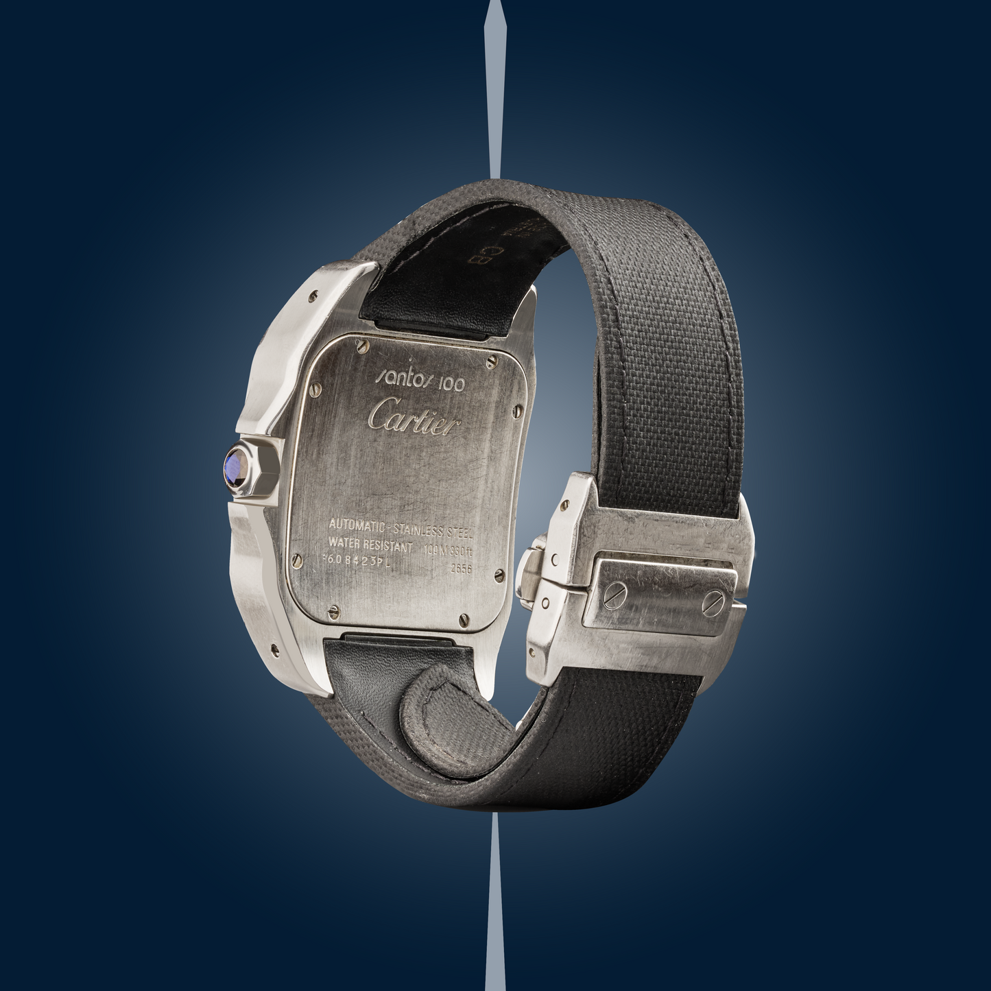 CARTIER ACCIAIO NERO