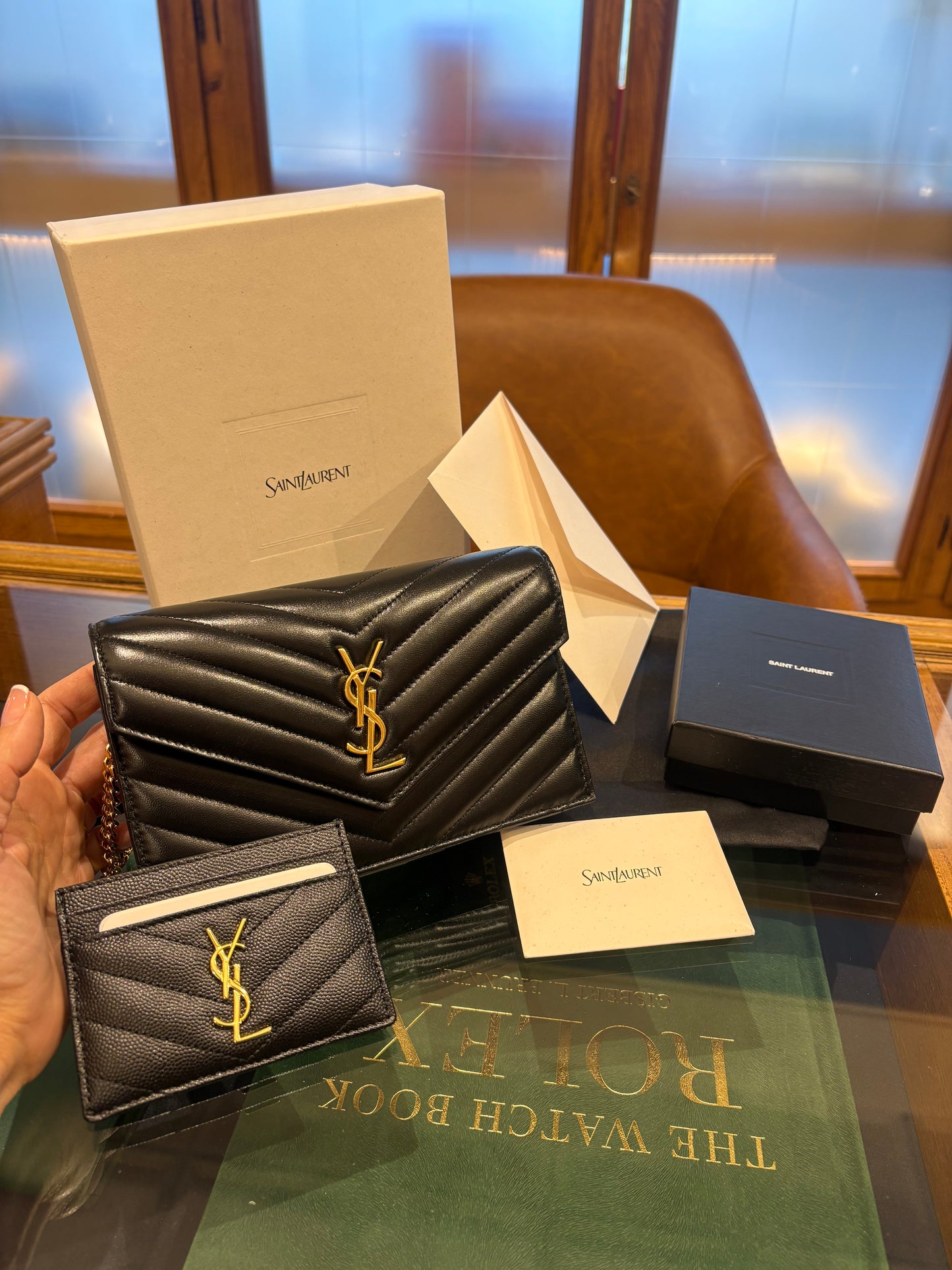Ysl Cassandre minuteria oro