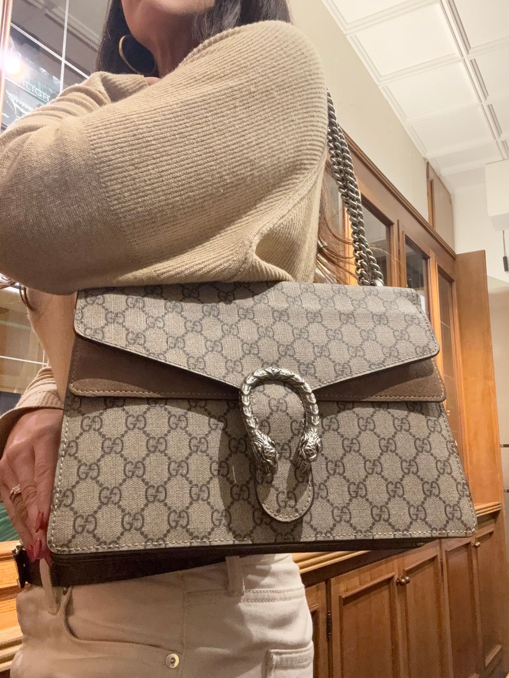 Gucci dionysus beige