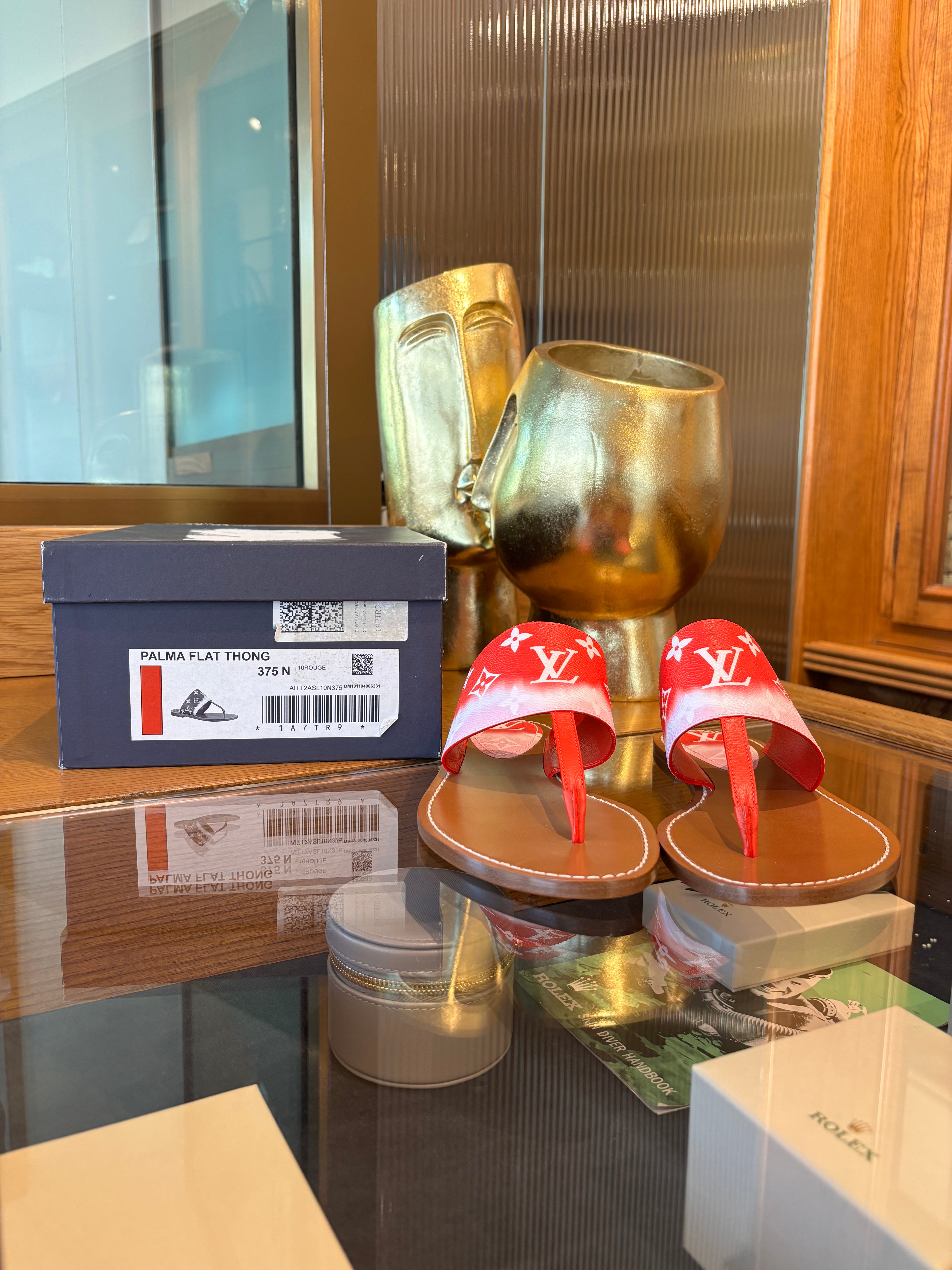 Louis Vuitton Palma Flat Thong