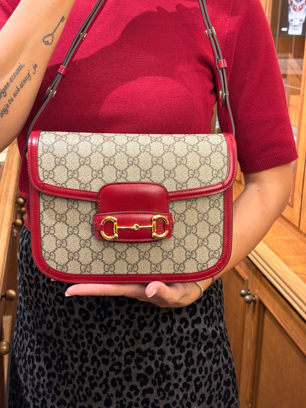 Gucci Horsebit bordeaux