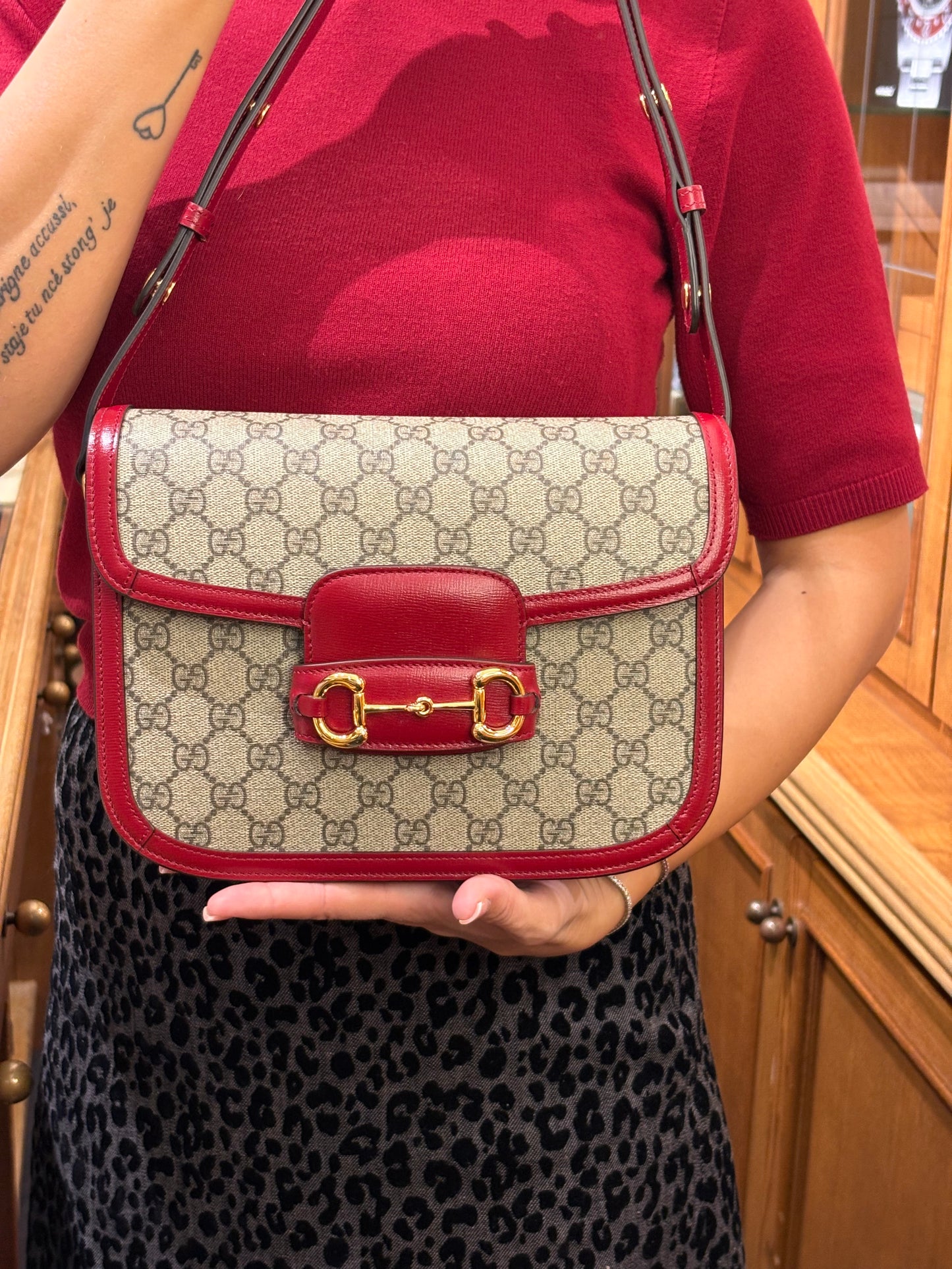 Gucci Horsebit bordeaux