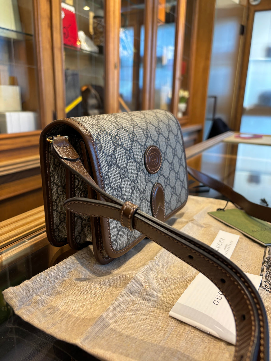 Borsa a spalla Gucci Blondie