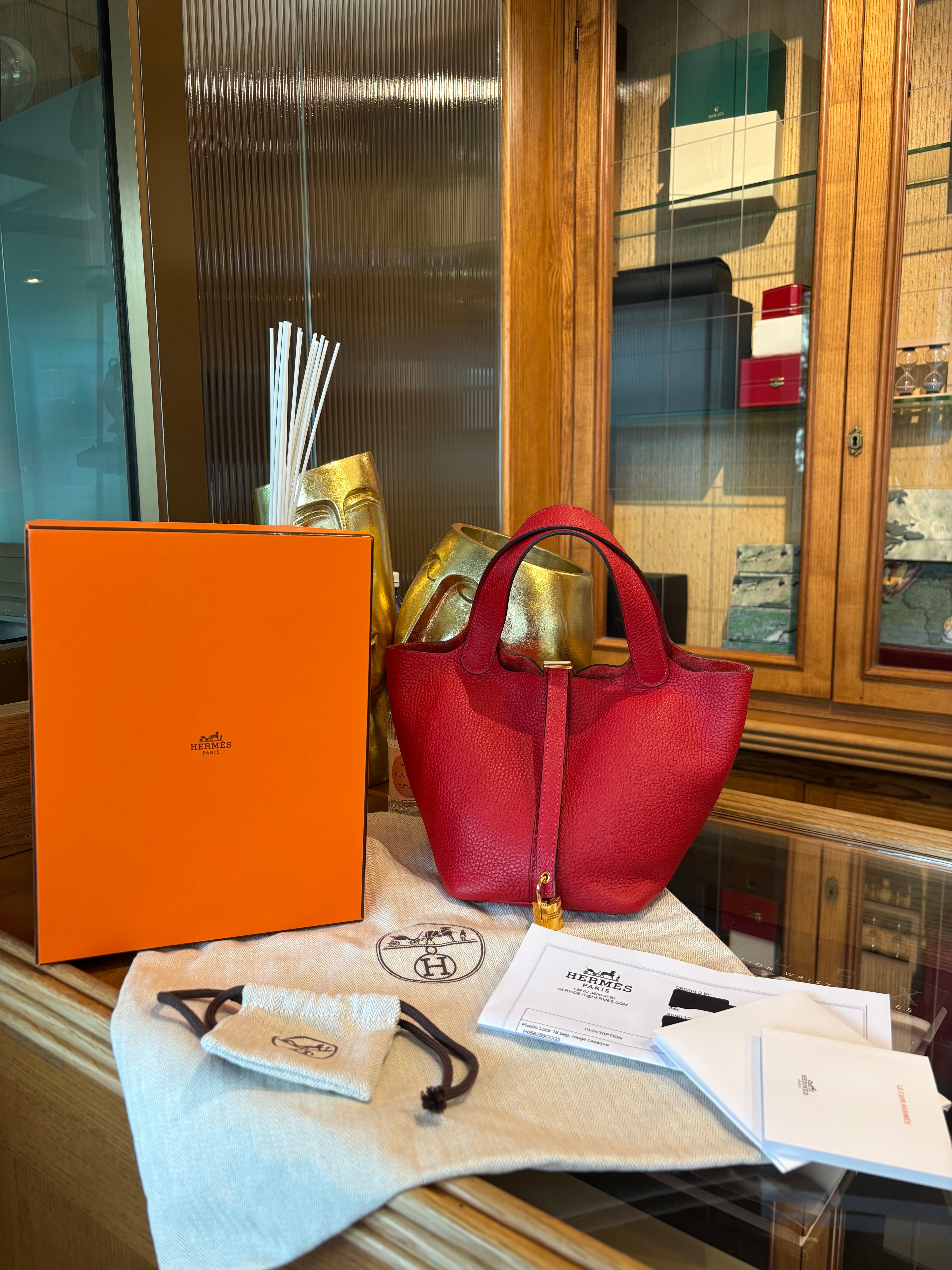 Hermès Lock Picotin 18