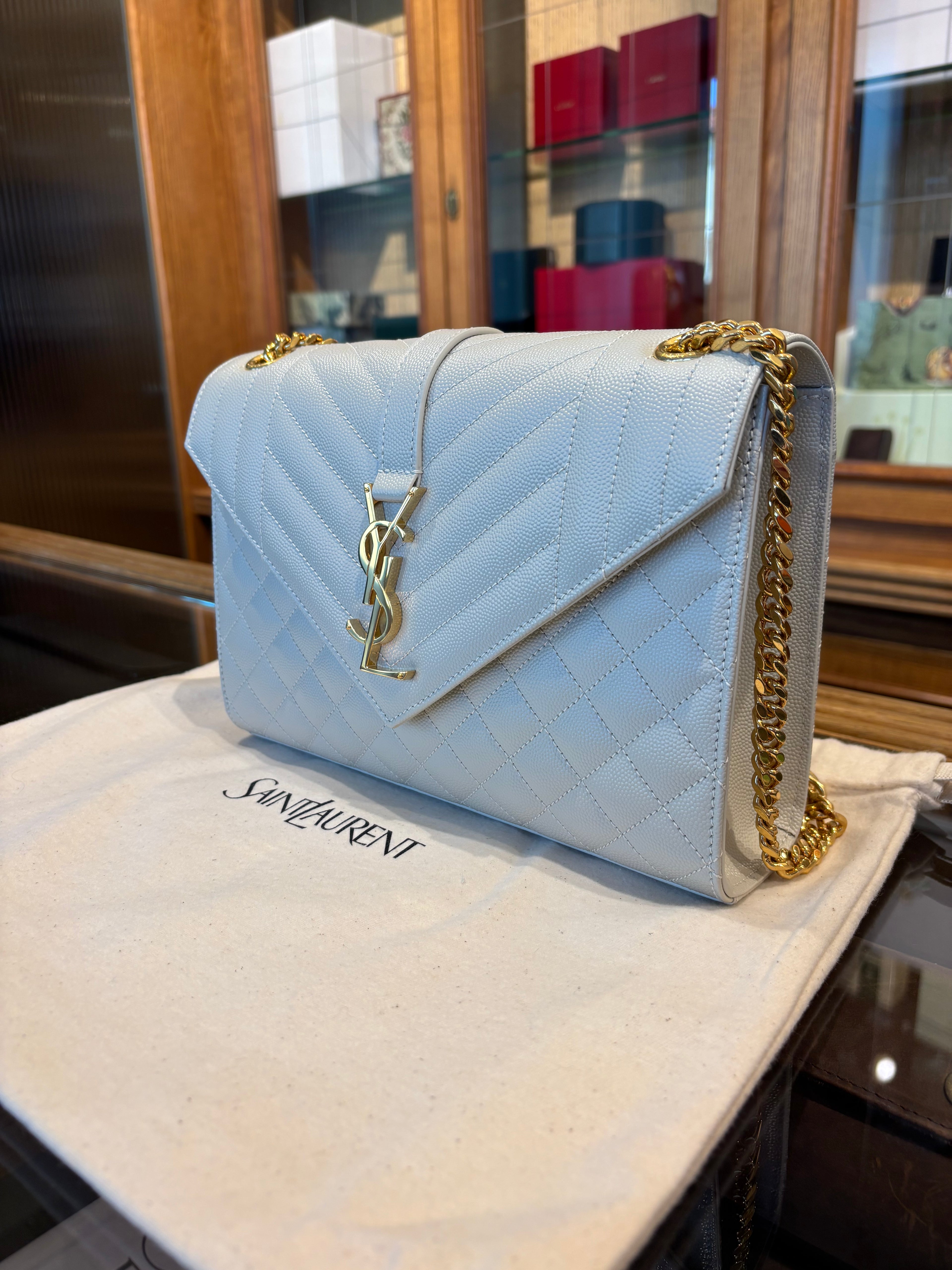 Ysl envelope Bianca