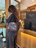 Chanel a spalla in vernice