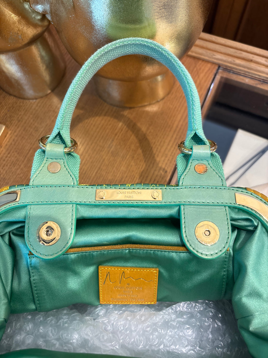 Louis Vuitton Richard Prince Monogram Motard Firebird Pastel in edizione limitata.