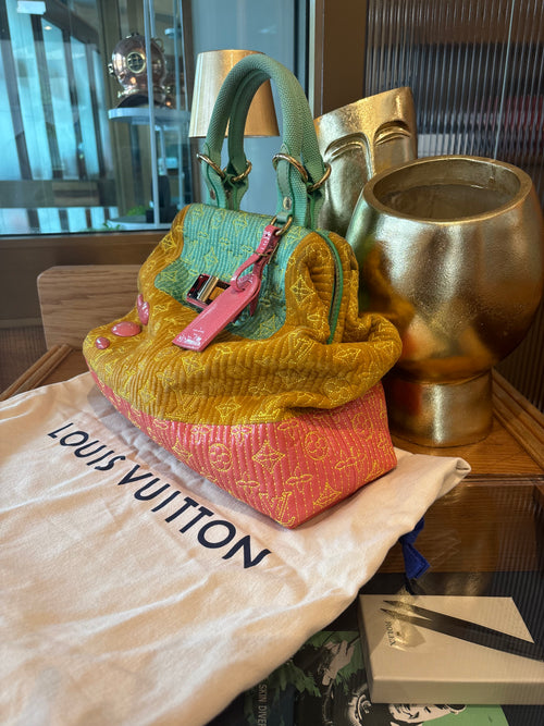 Louis Vuitton Richard Prince Monogram Motard Firebird Pastel in edizione limitata.