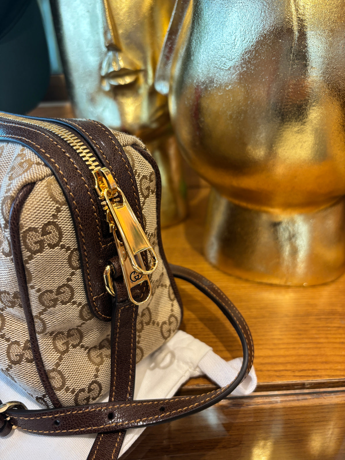Camera bag Gucci Horsebit Web