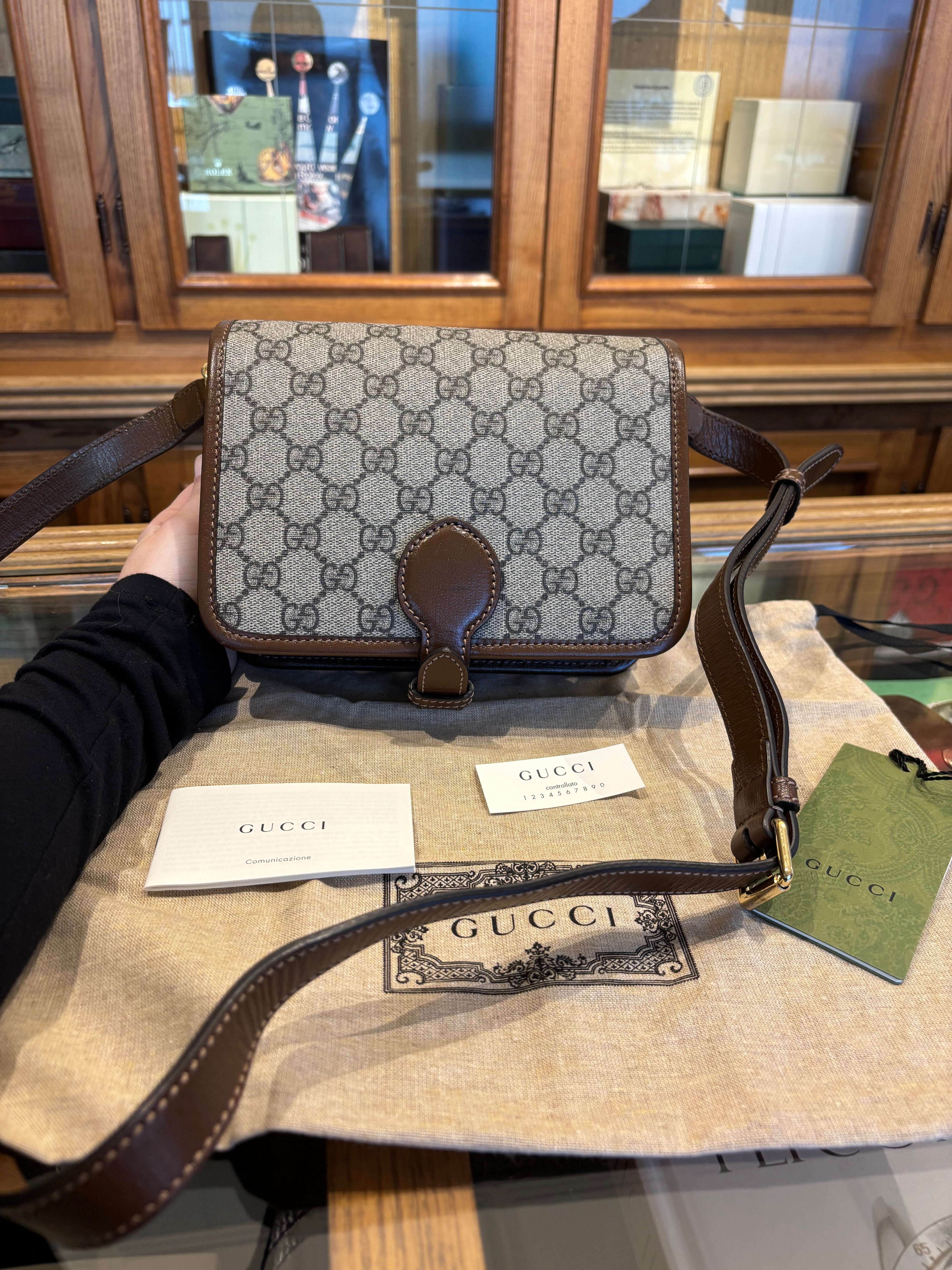 Borsa a spalla Gucci Blondie
