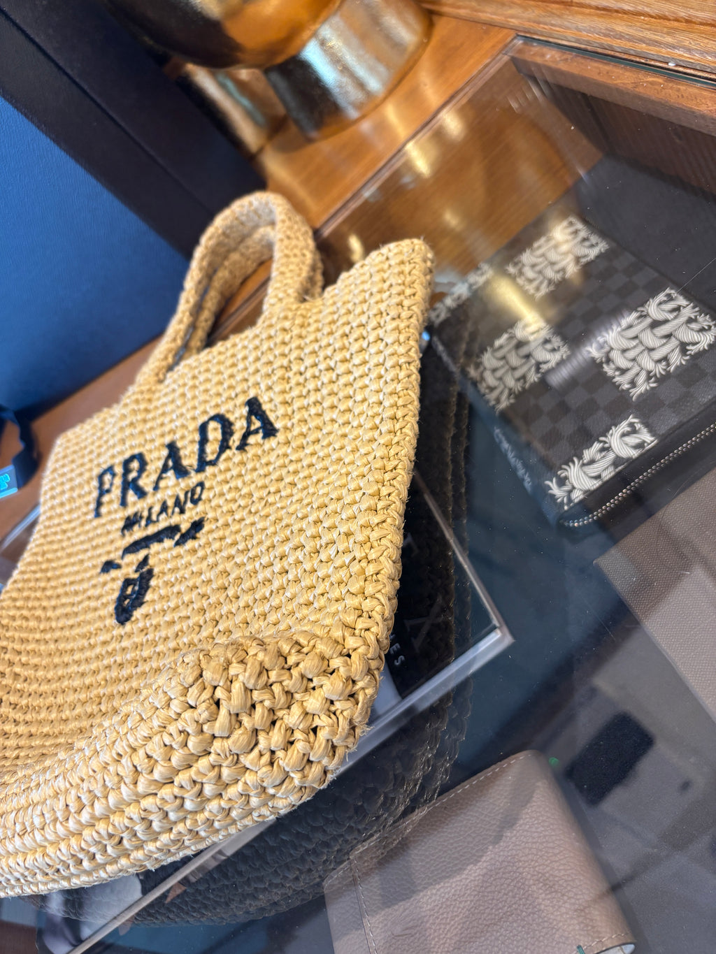 Prada in crochet