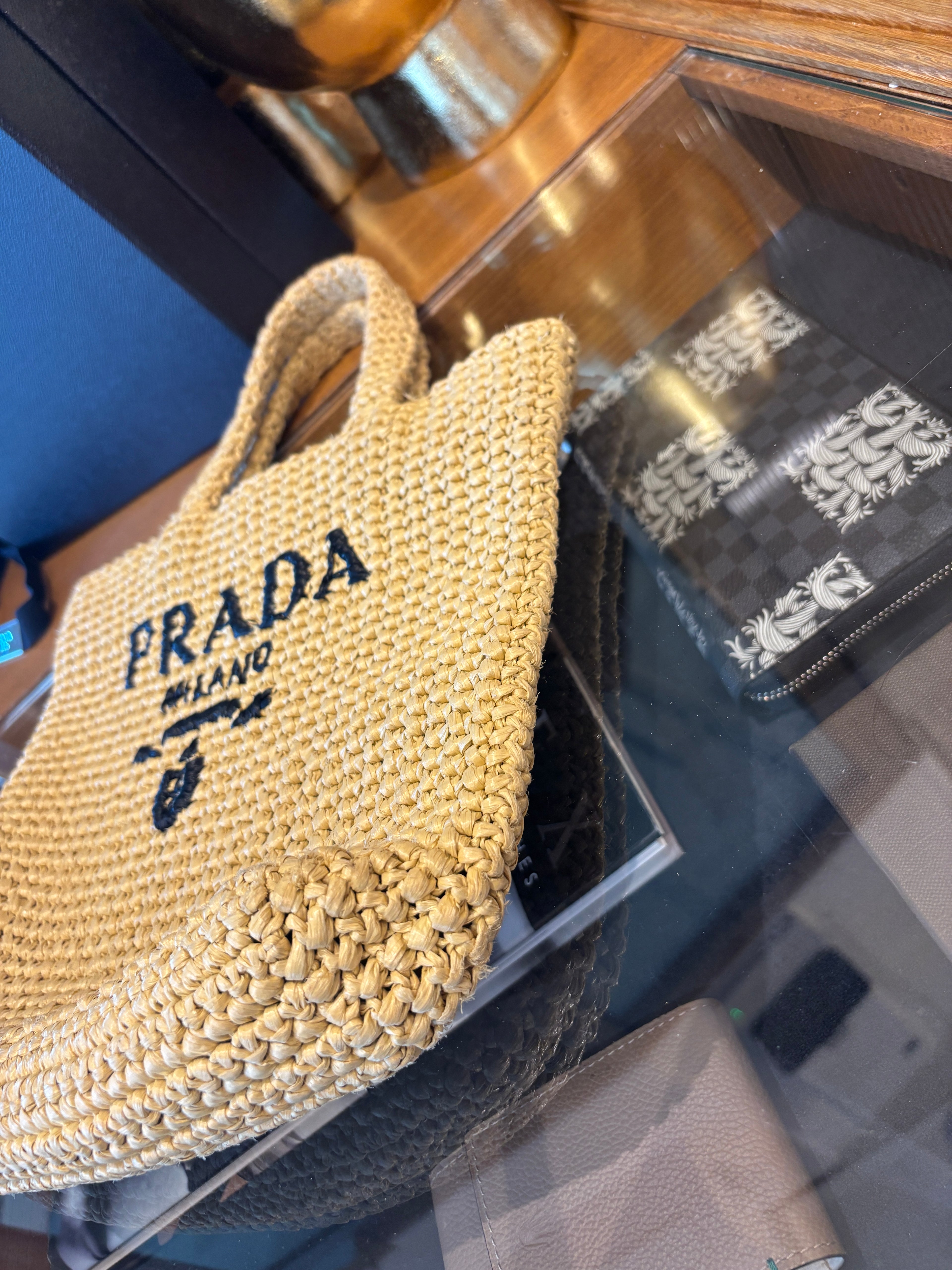 Prada in crochet