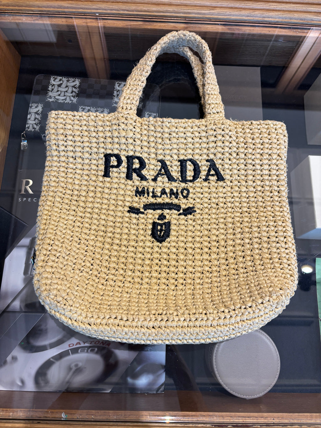Prada in crochet