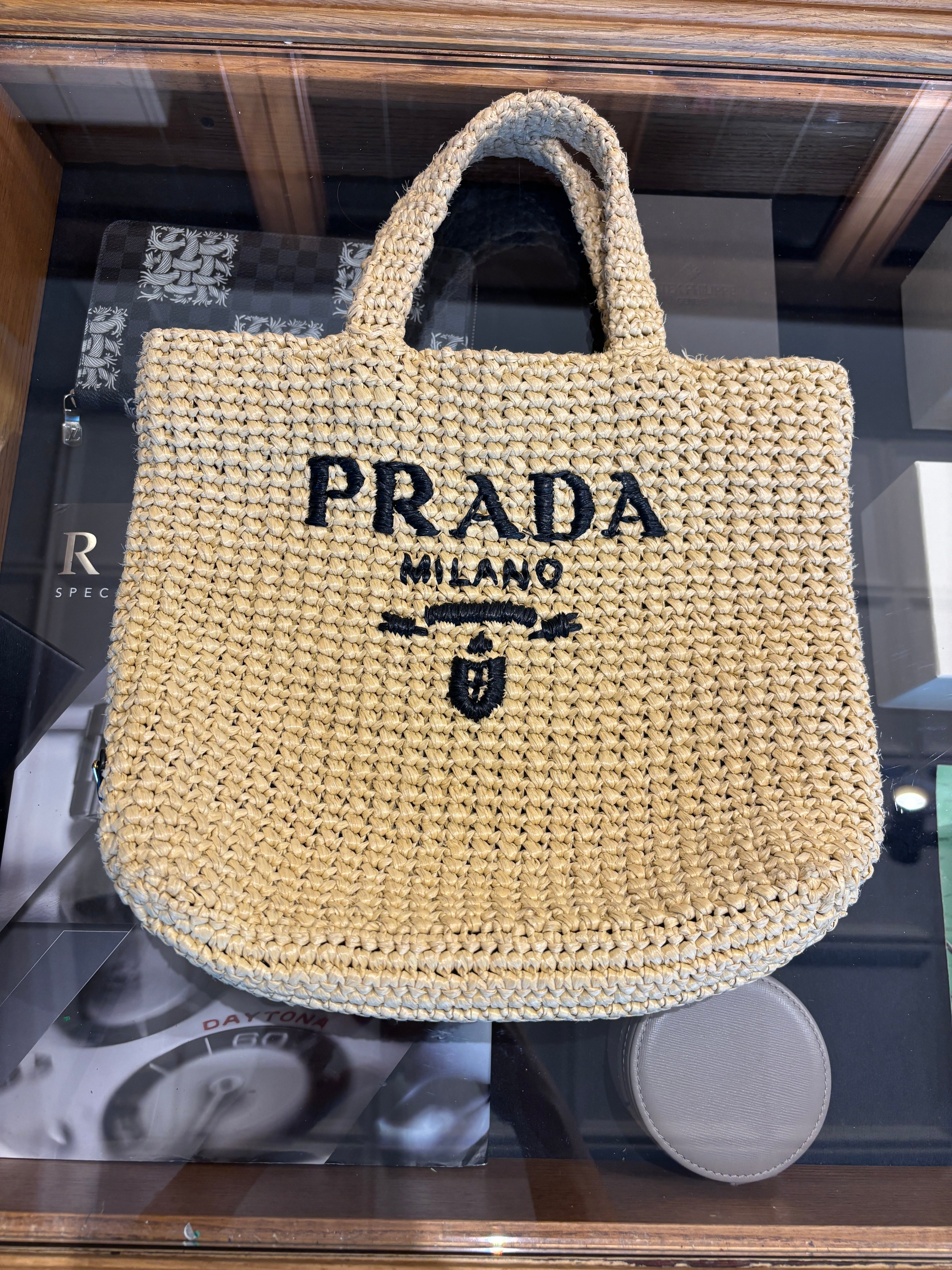 Prada in crochet