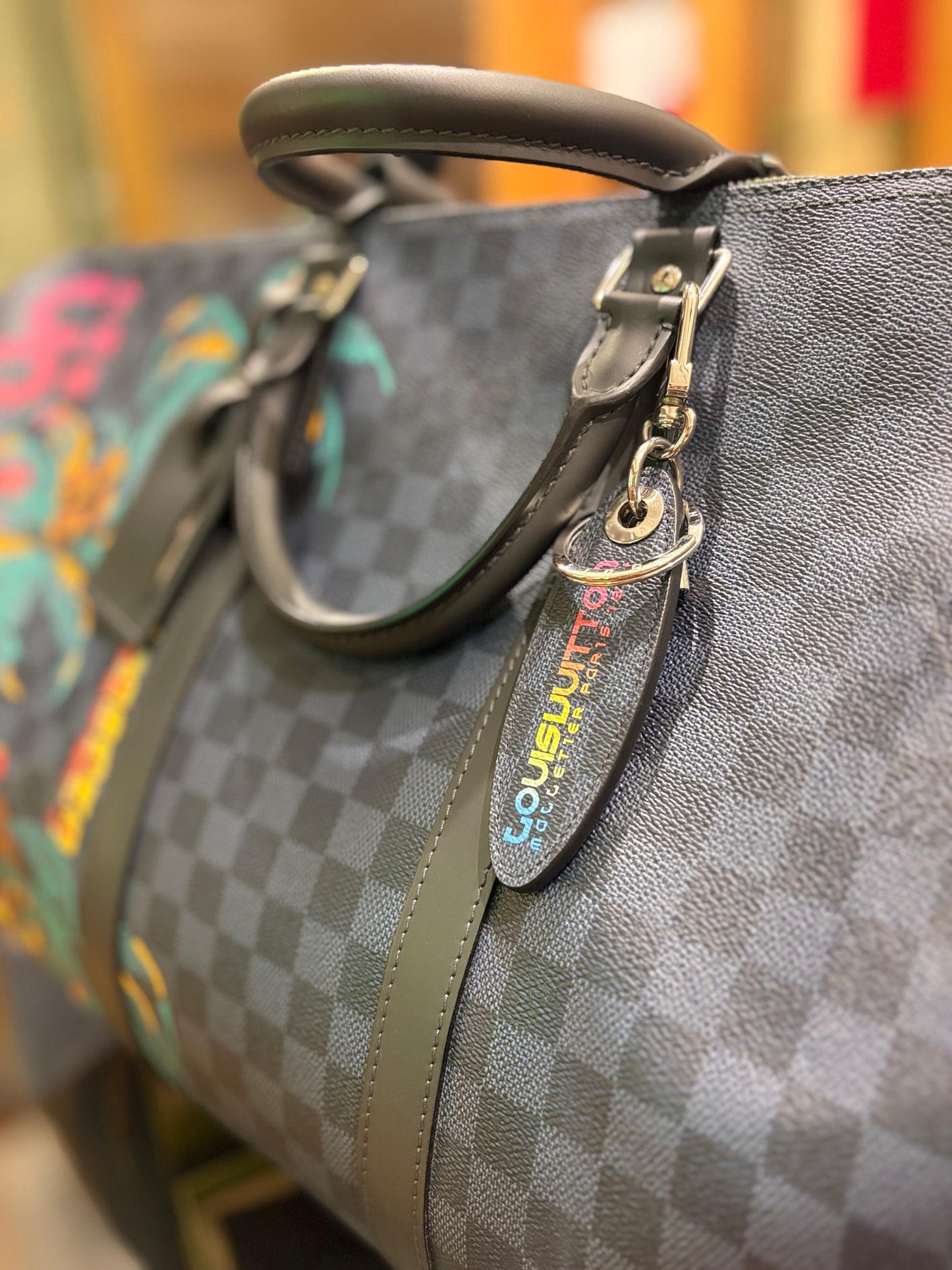 Louis Vuitton keepall 55 limited edition jungle