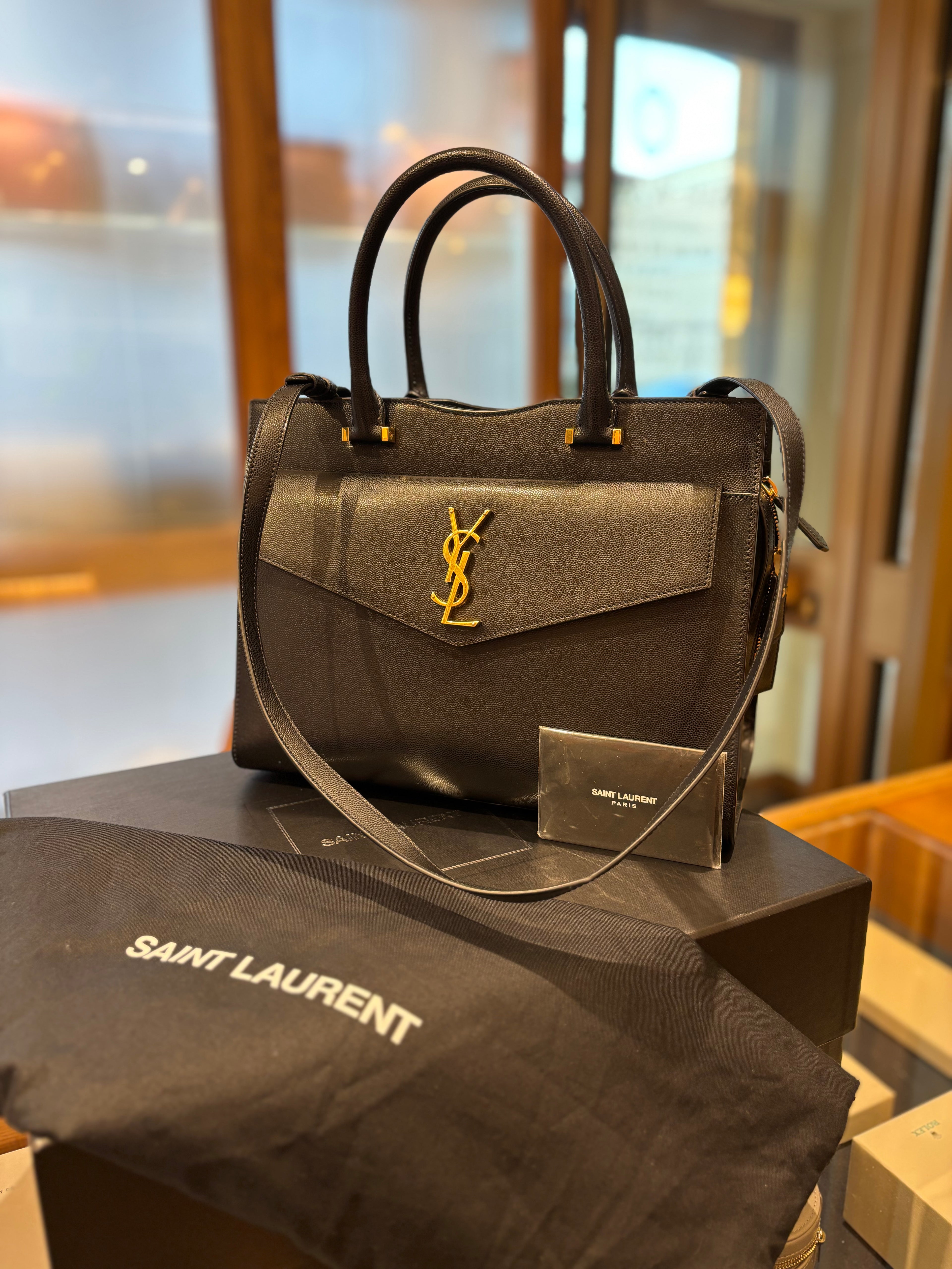 Ysl uptown tote