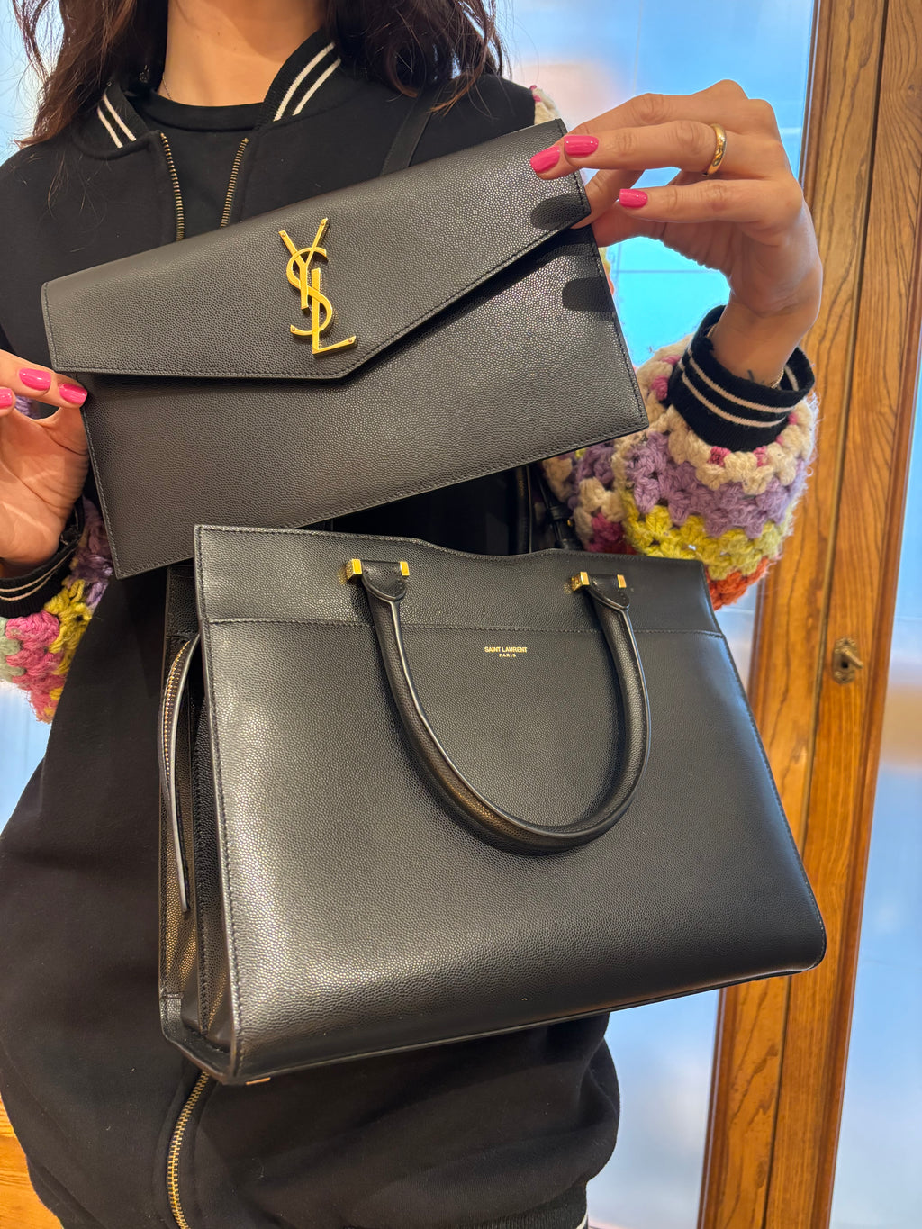 Ysl uptown tote