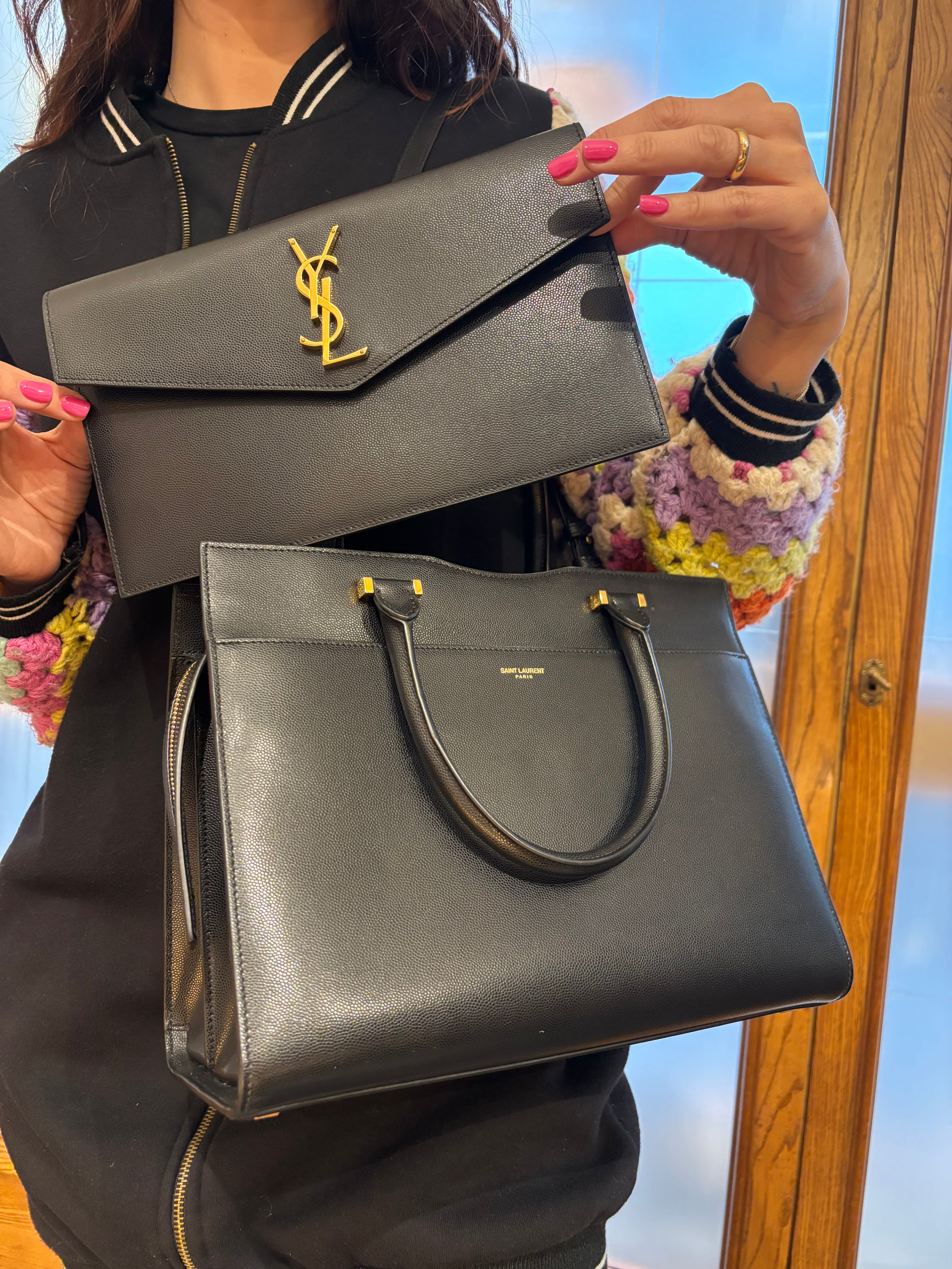 Ysl uptown tote