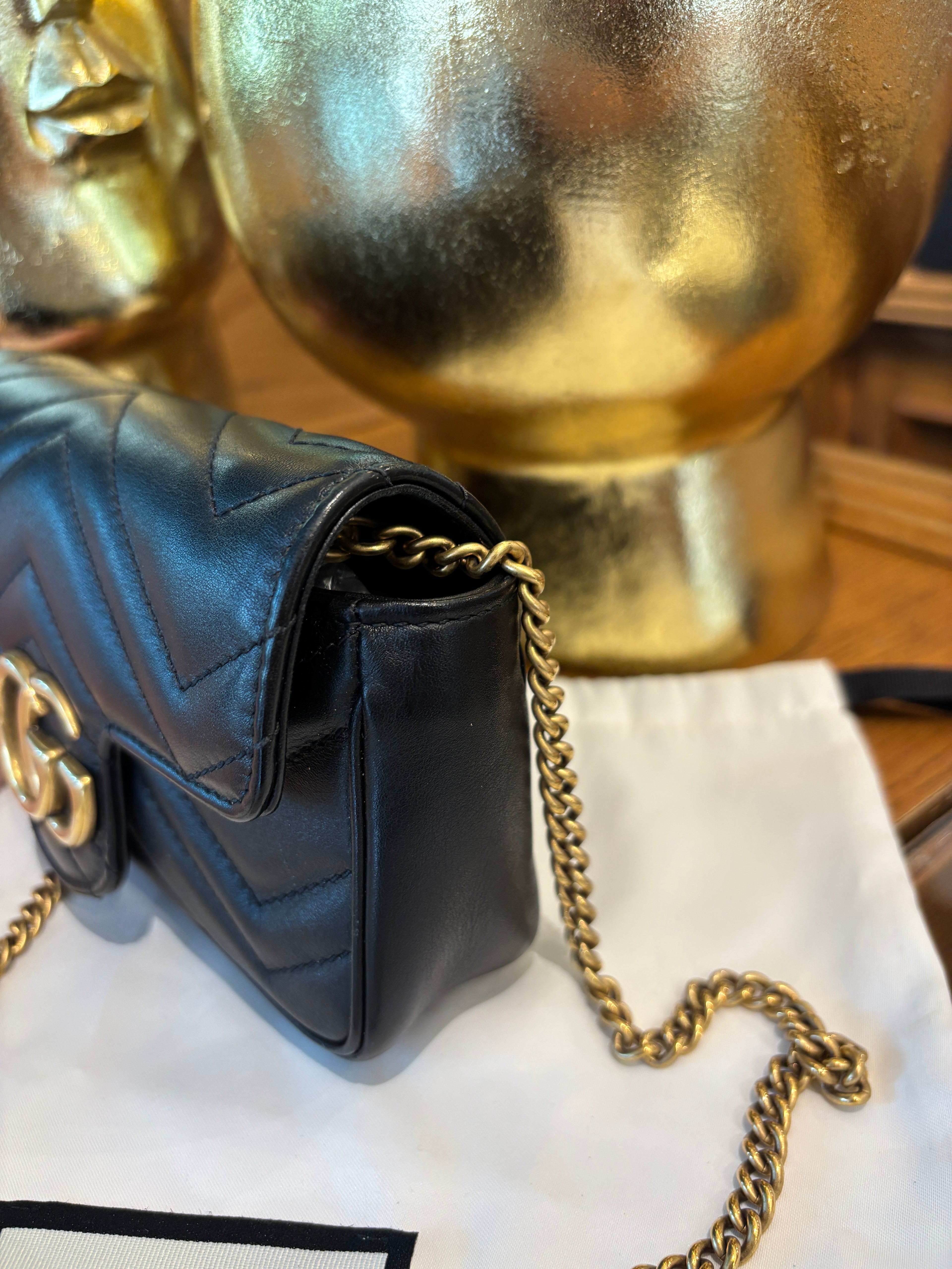 Mini borsa a spalla GG Marmont