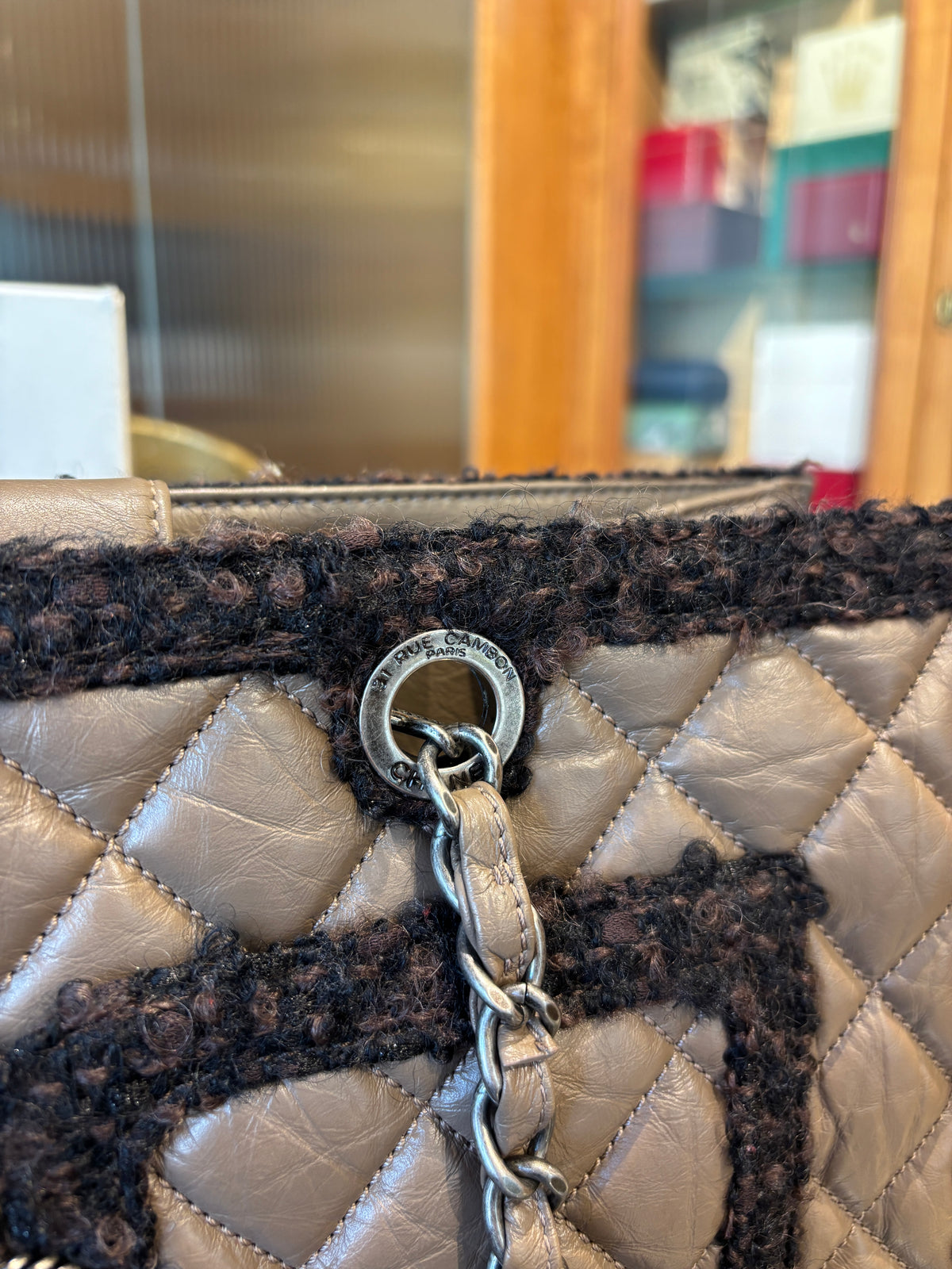 Chanel Tote Tweed