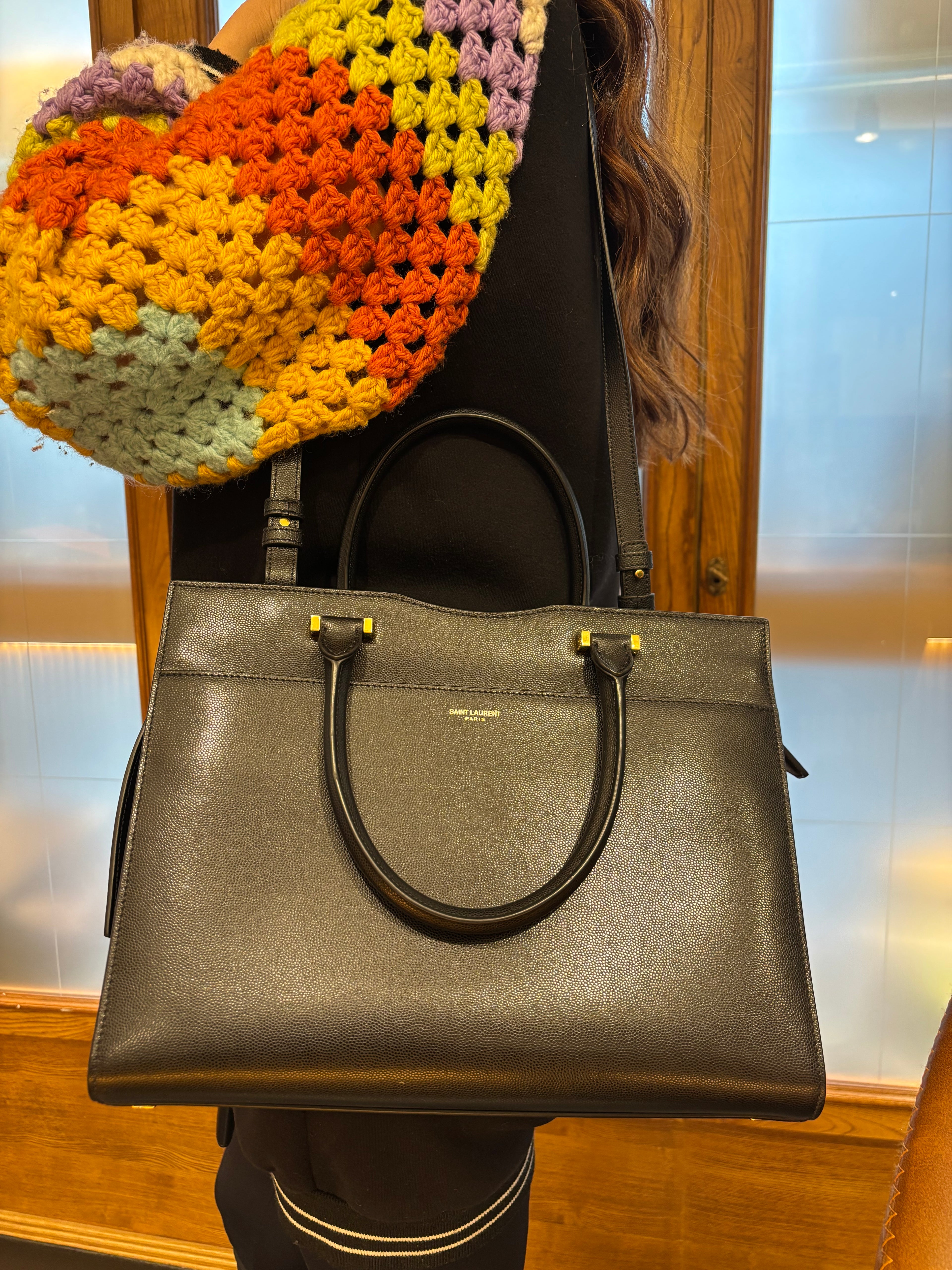 Ysl uptown tote