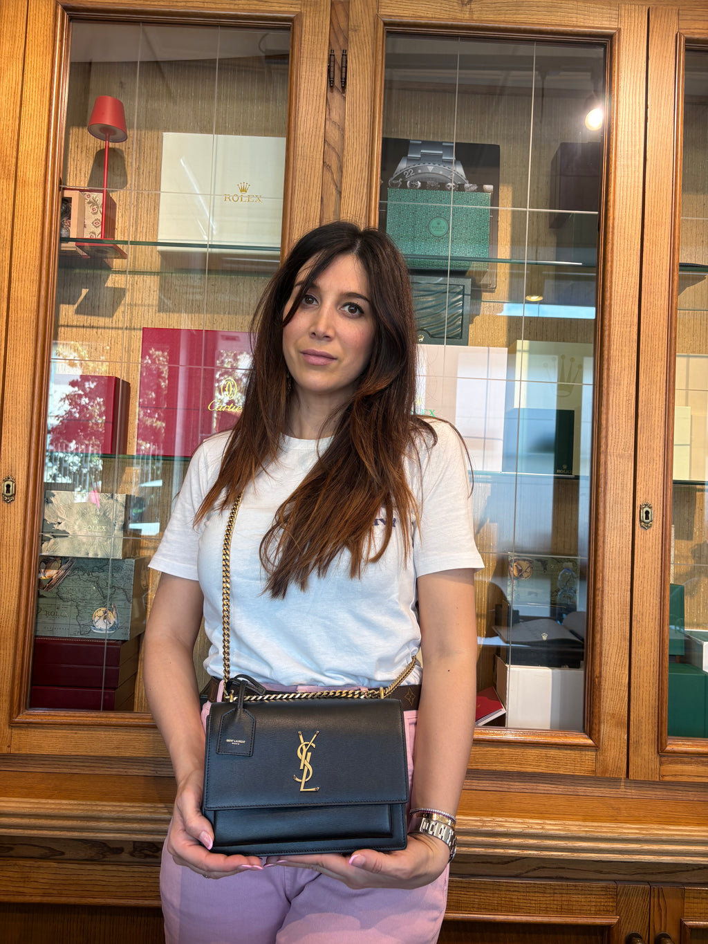 Ysl sunset Medium Chain Bag