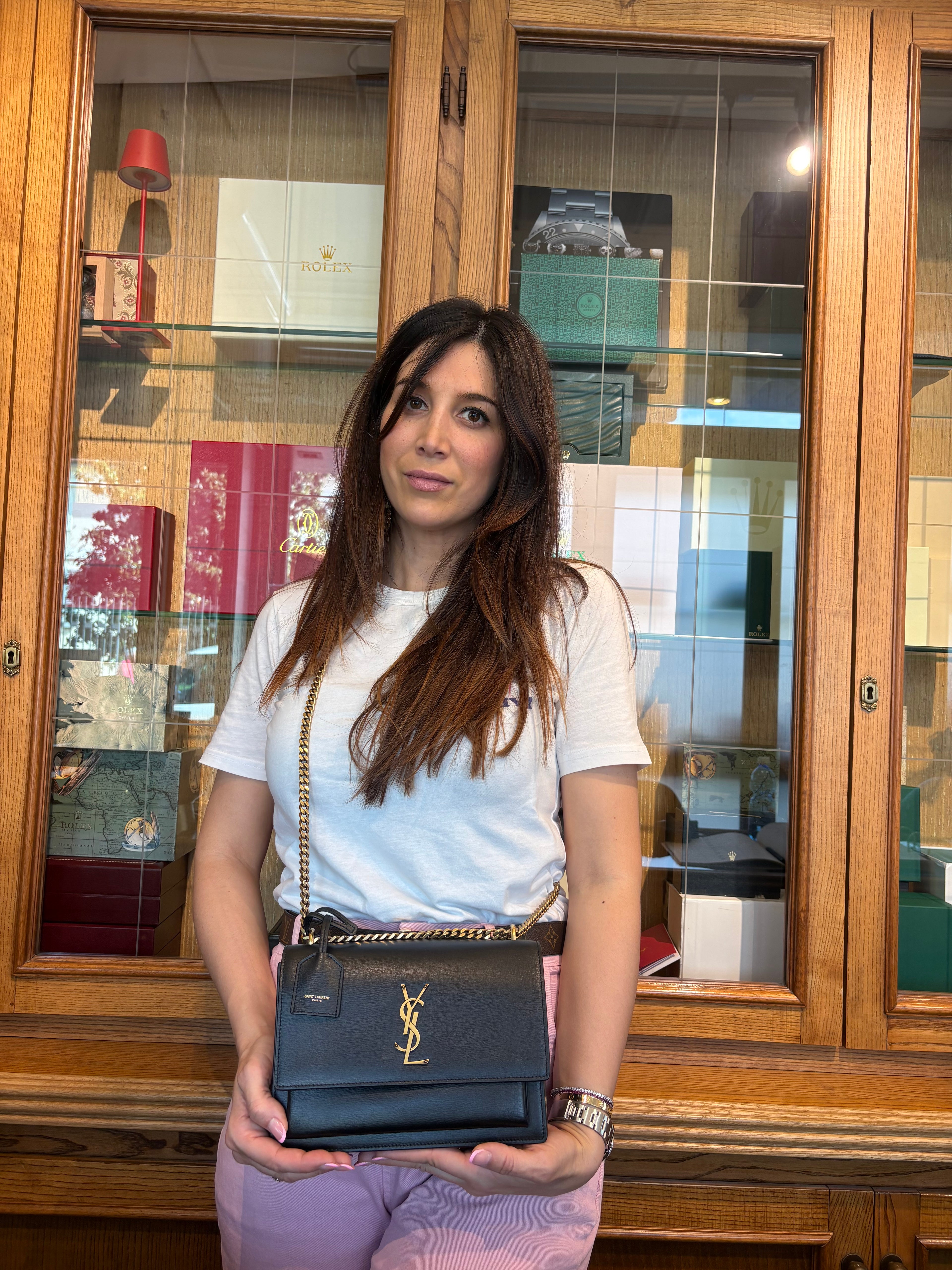 Ysl sunset Medium Chain Bag