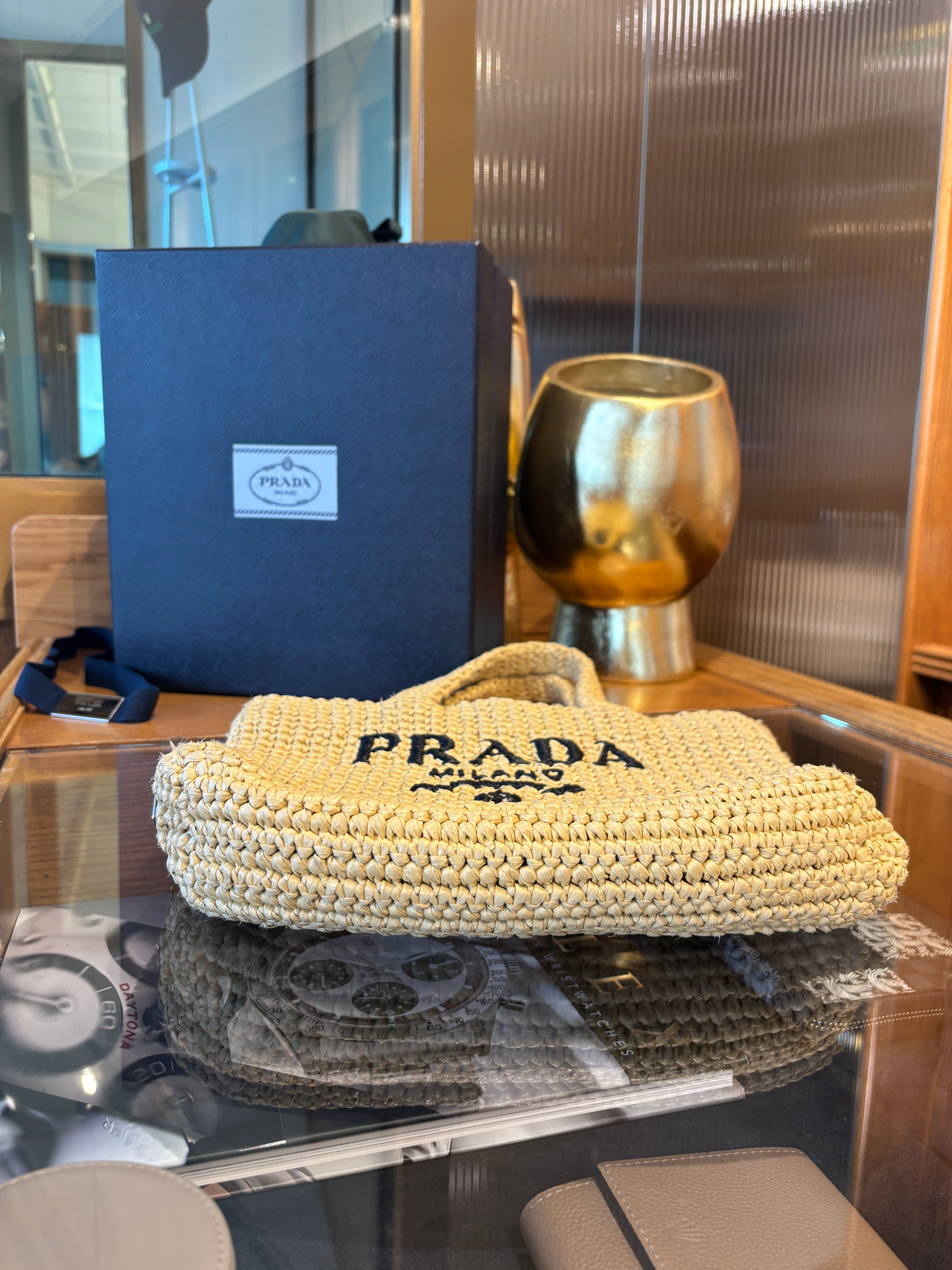 Prada in crochet