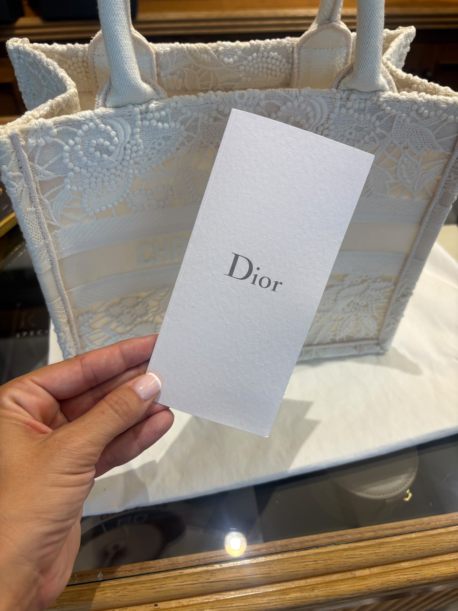 Dior Book Tote