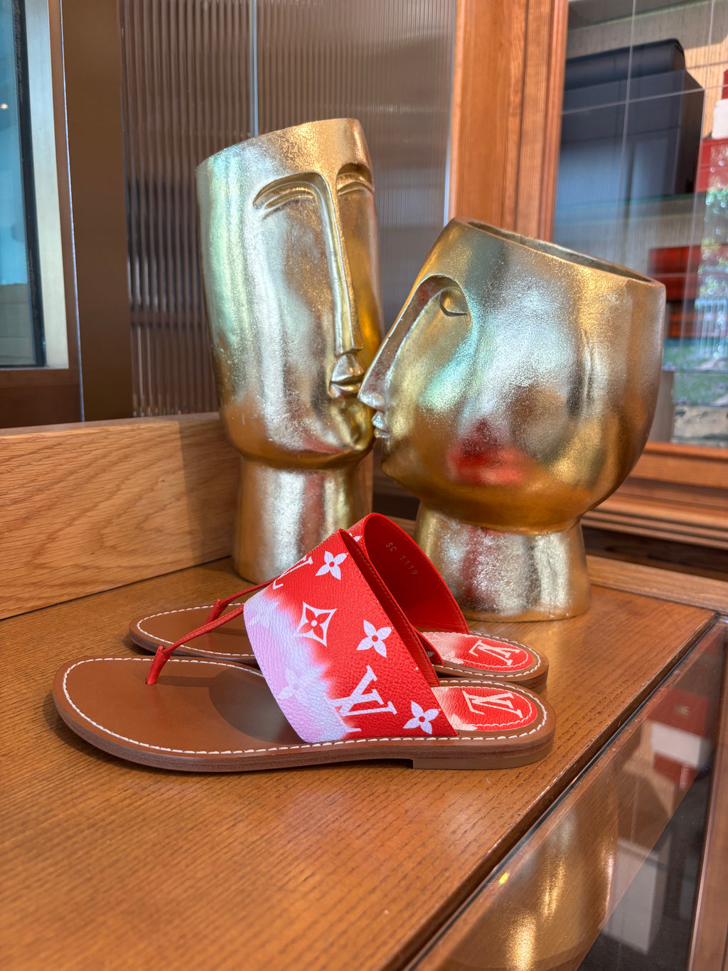 Louis Vuitton Palma Flat Thong