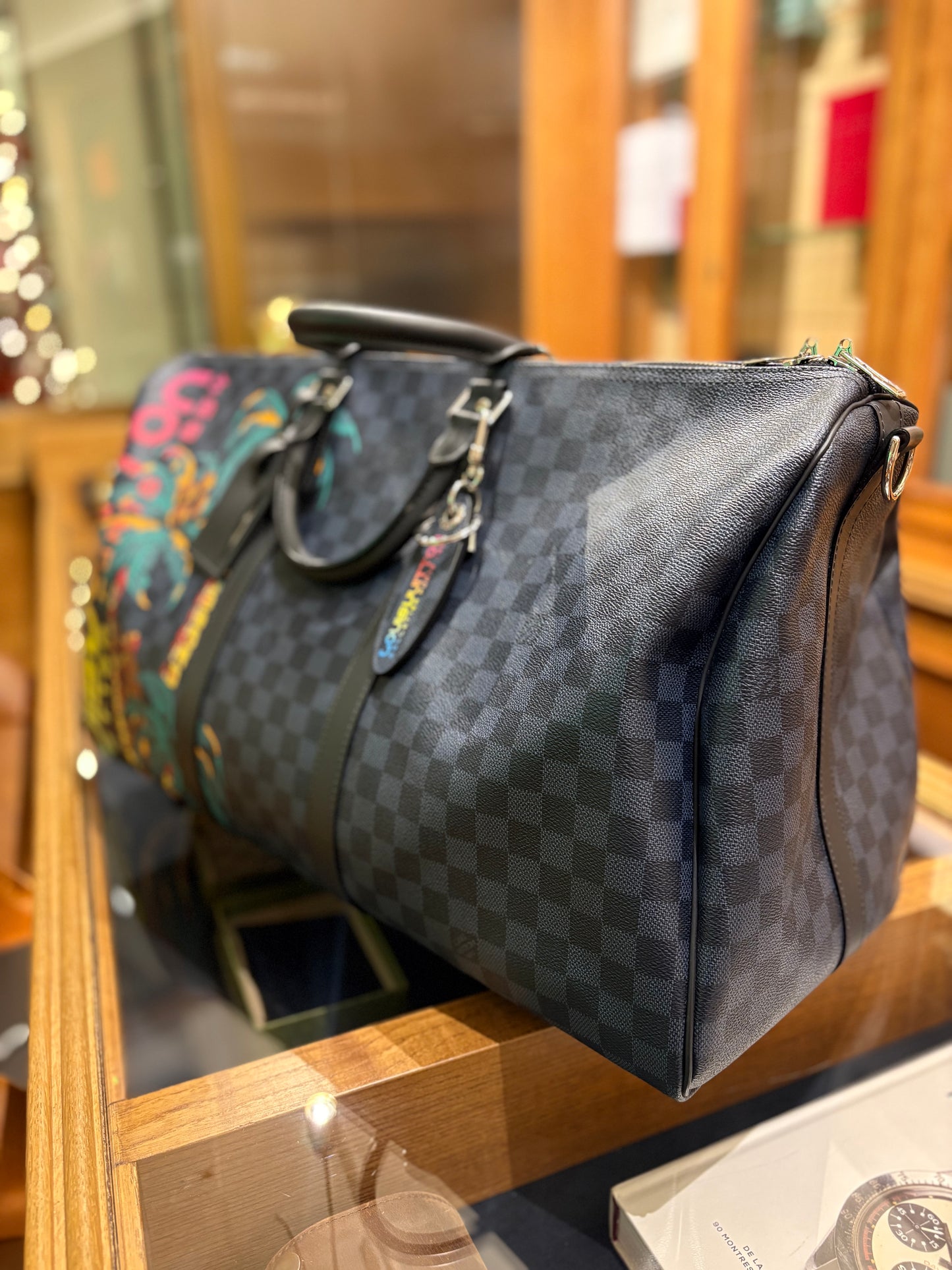 Louis Vuitton keepall 55 limited edition jungle