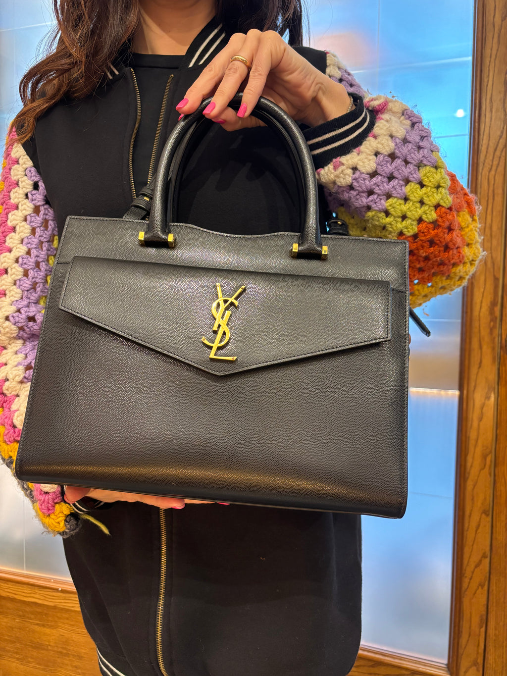 Ysl uptown tote