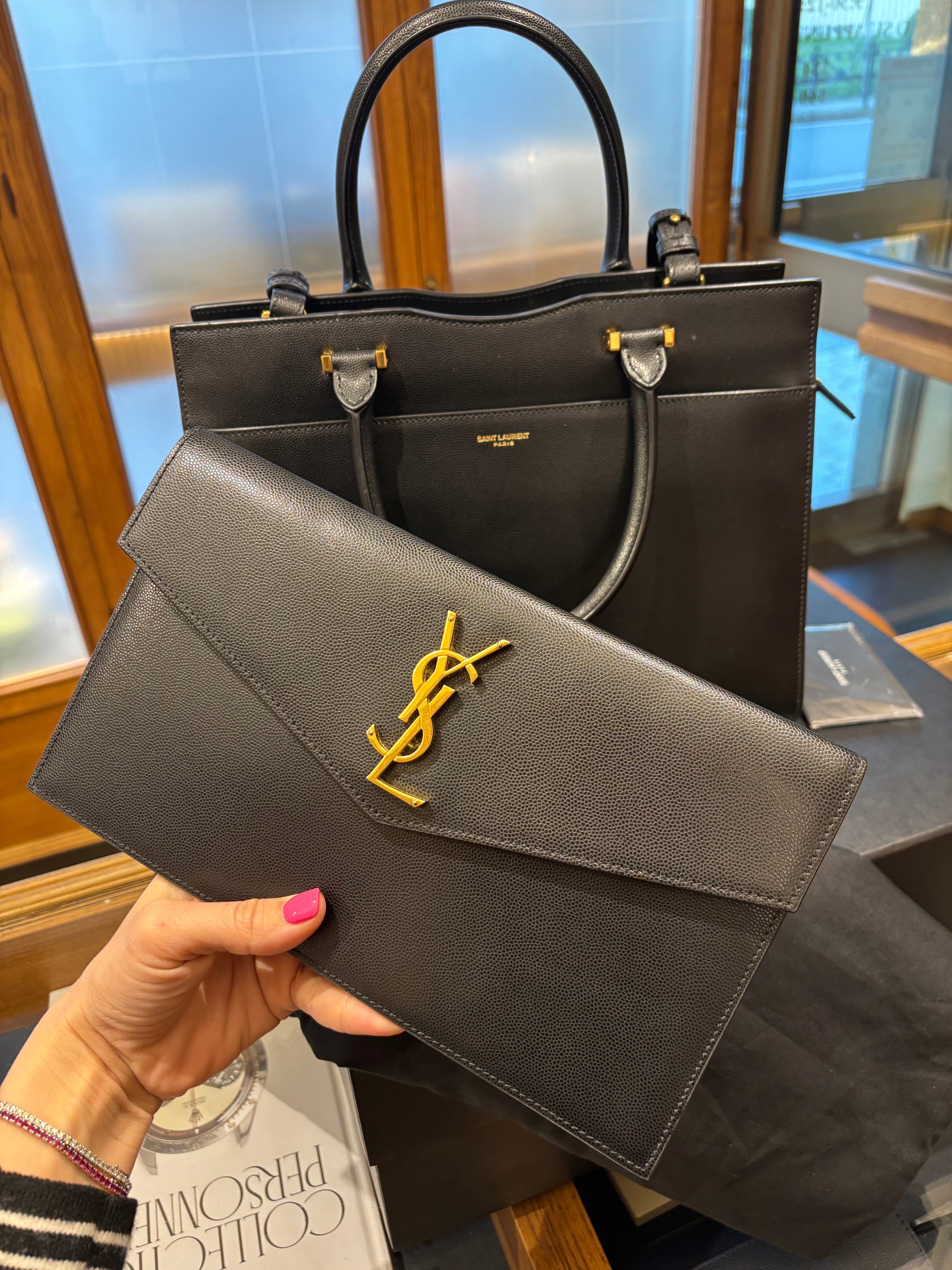 Ysl uptown tote