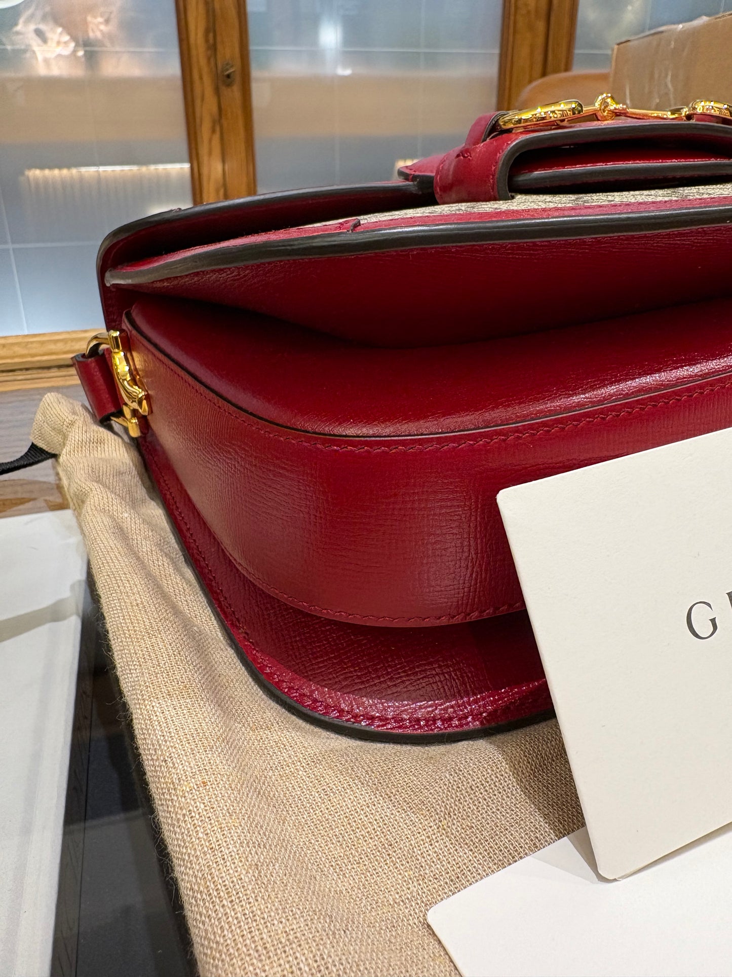 Gucci Horsebit bordeaux