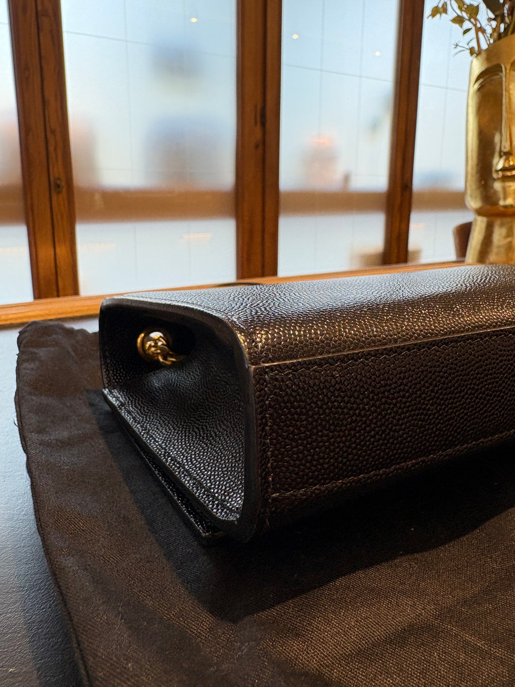 Ysl Kate small nera in minuteria oro full set