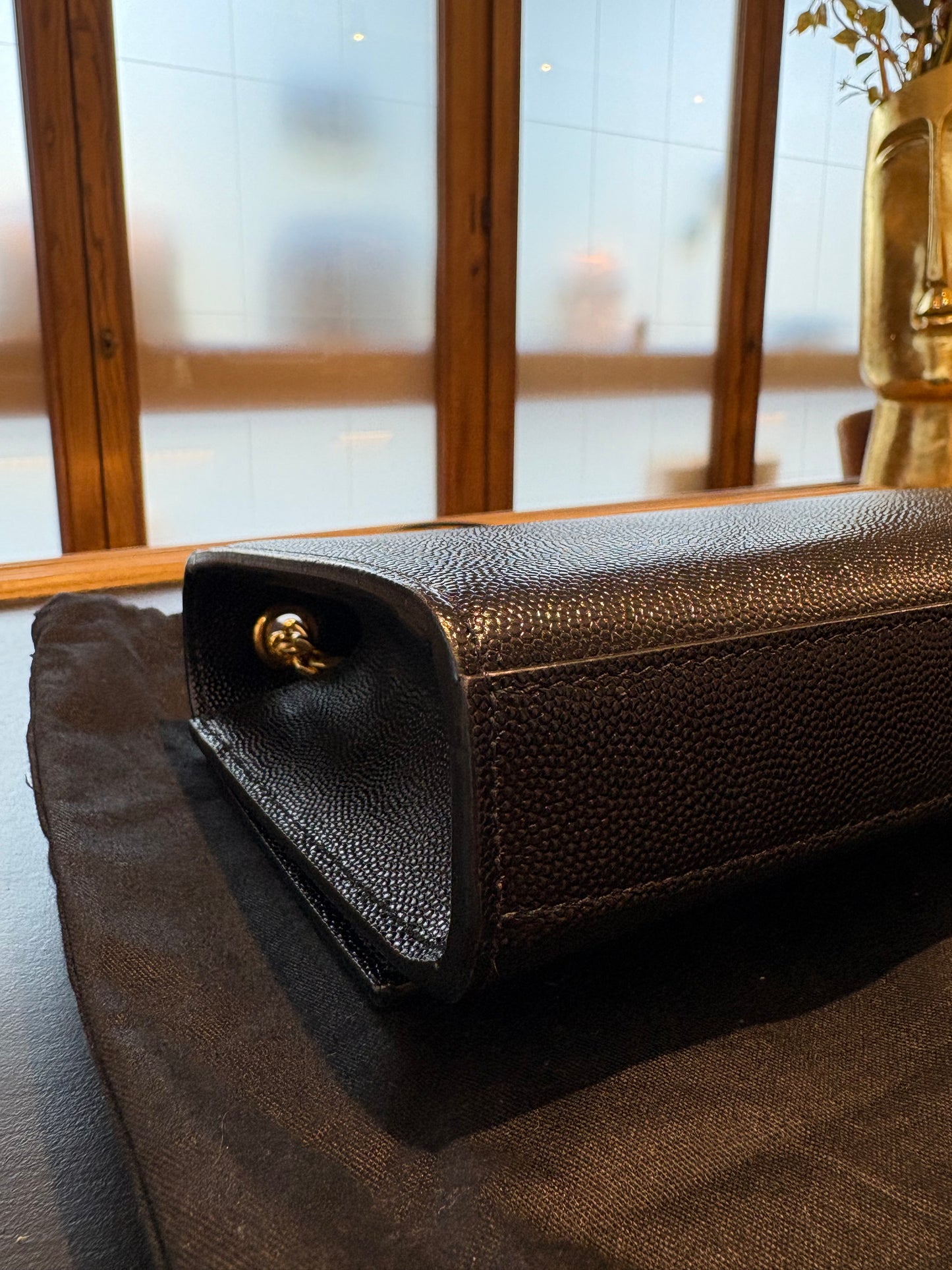 Ysl Kate small nera in minuteria oro full set