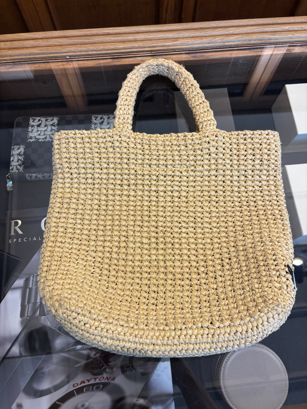 Prada in crochet