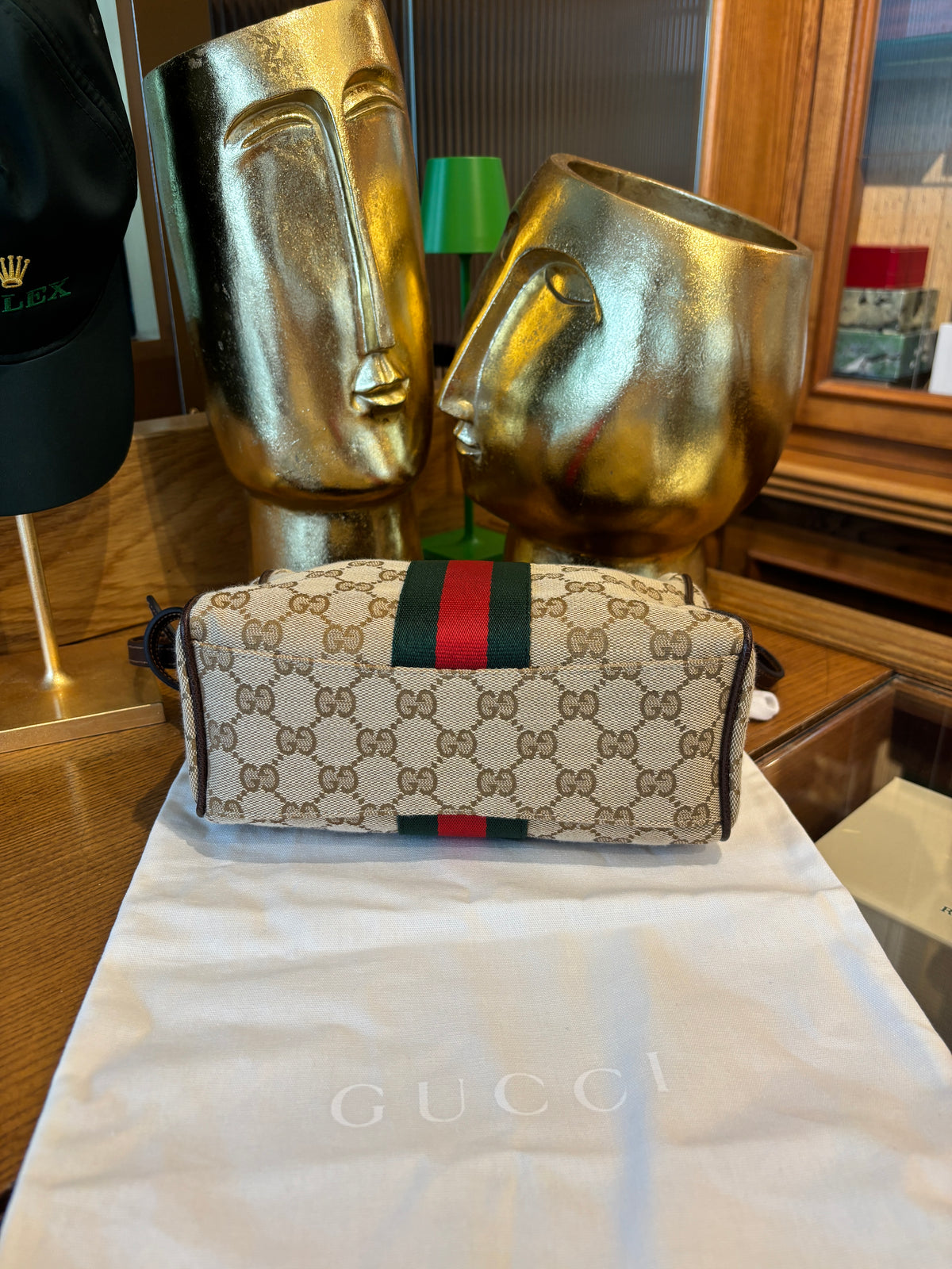 Camera bag Gucci Horsebit Web